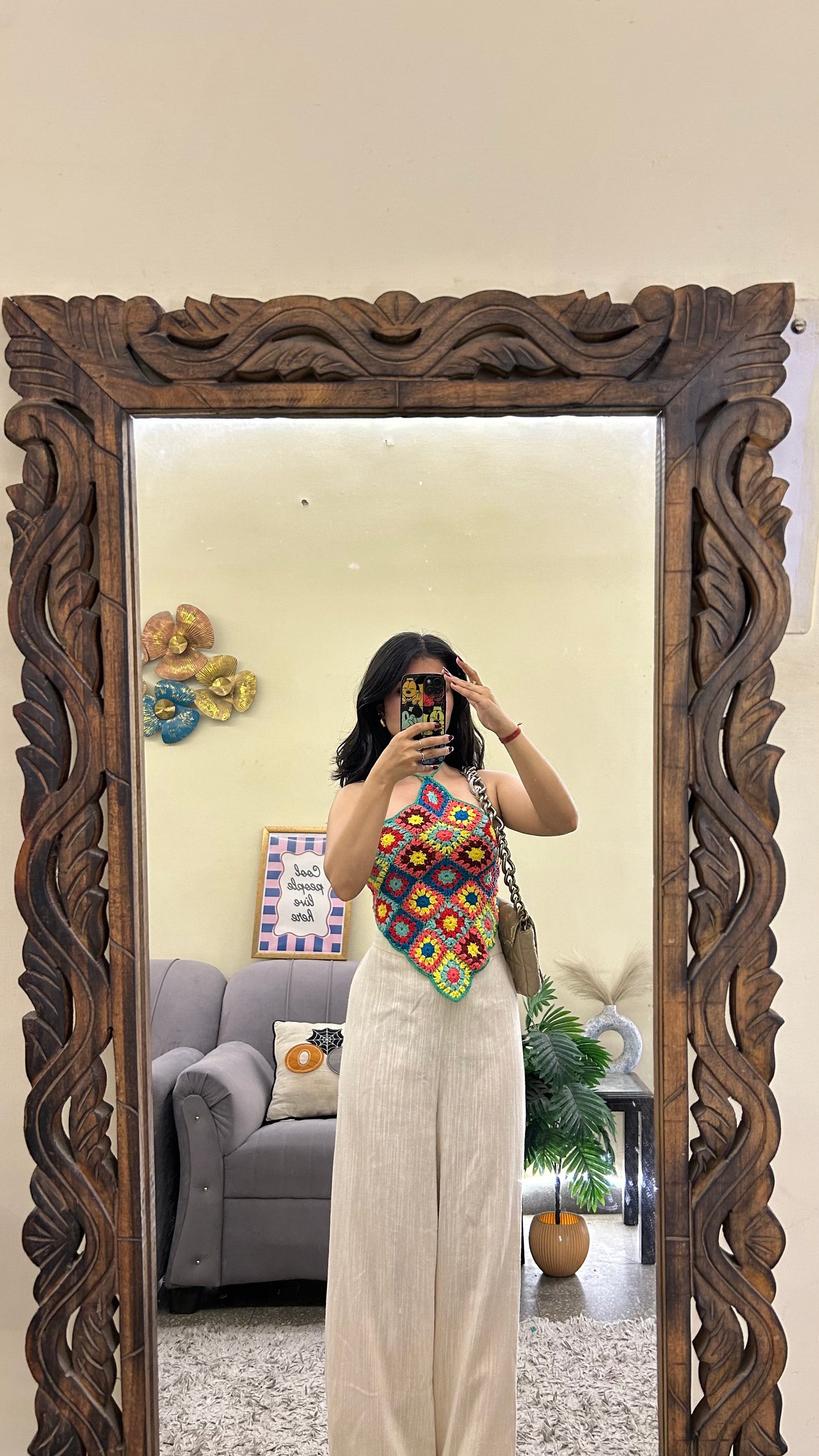 Cute top back tie 28-30 bust
