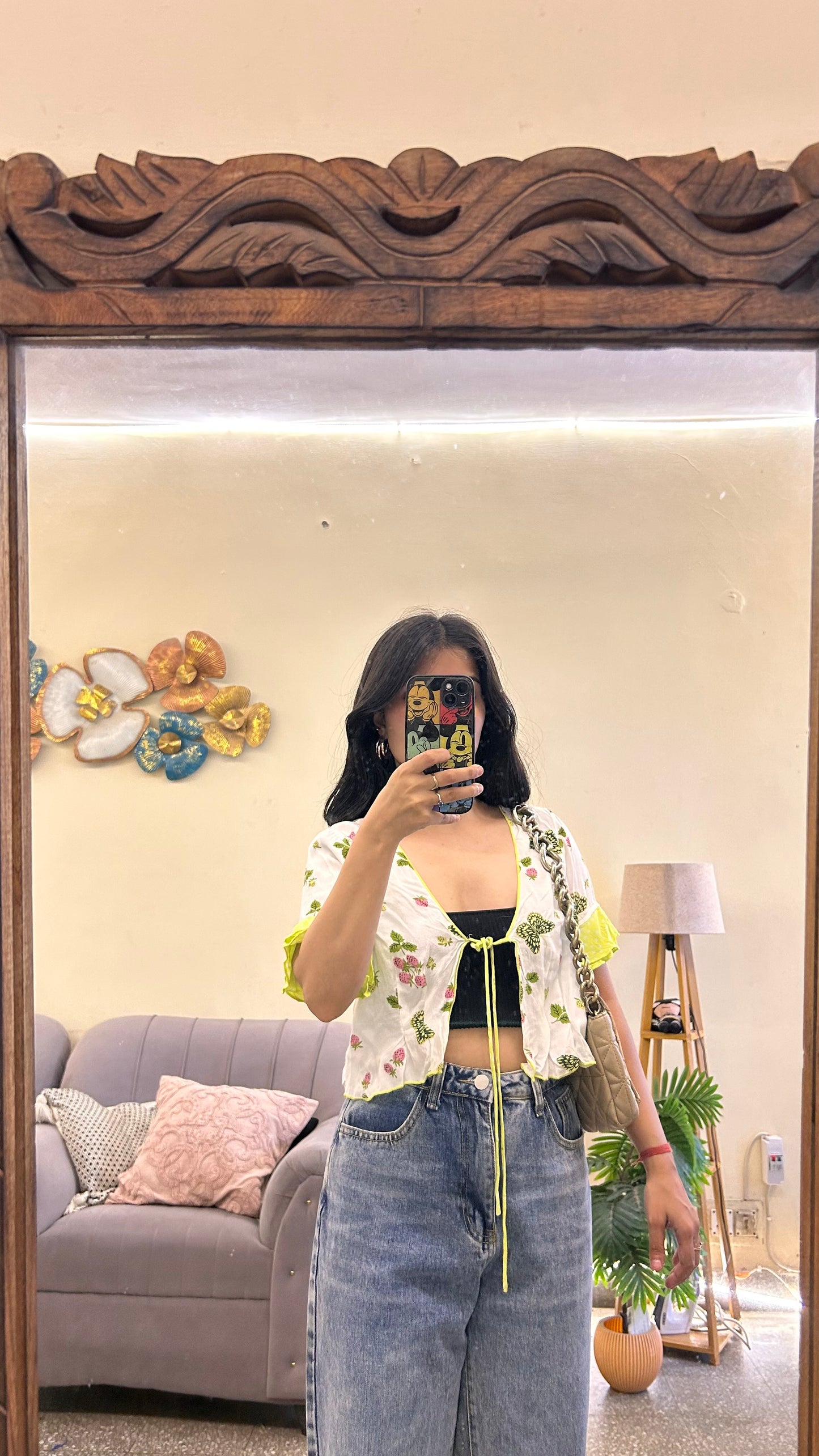 113) cute top 30-32 bust