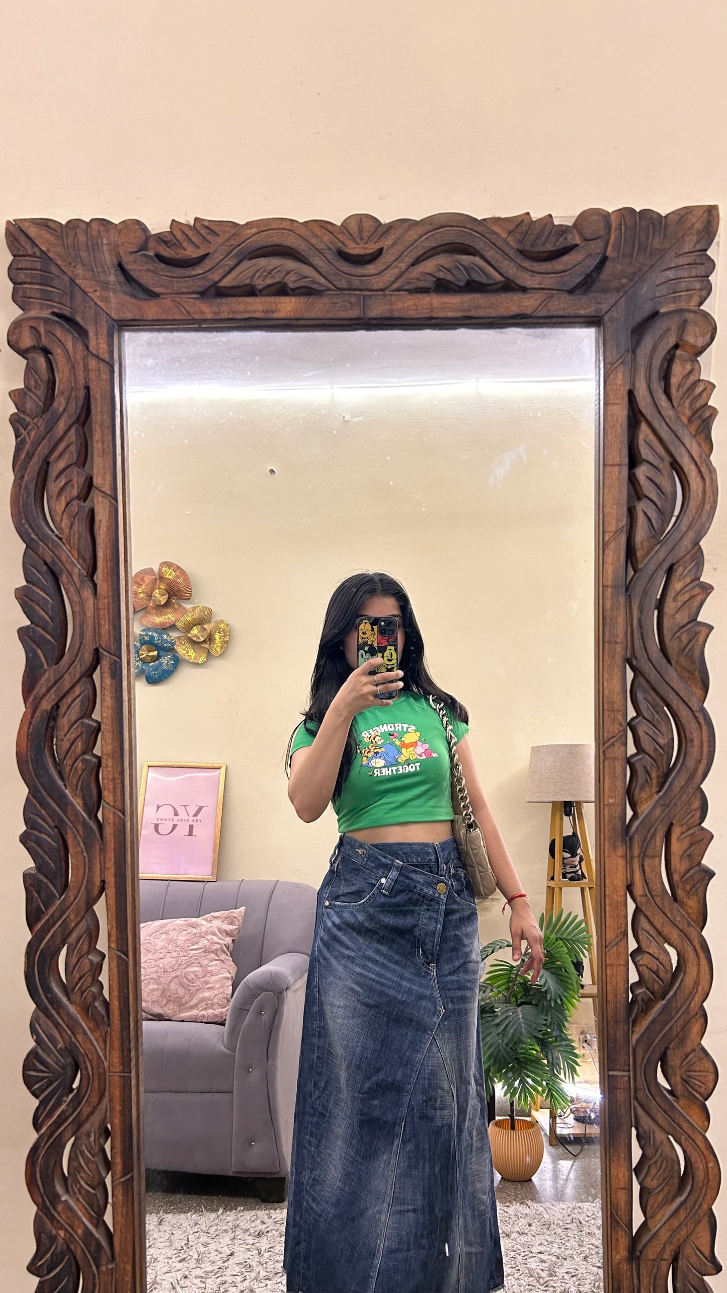 3s)korean skirts waist -32 /L 31