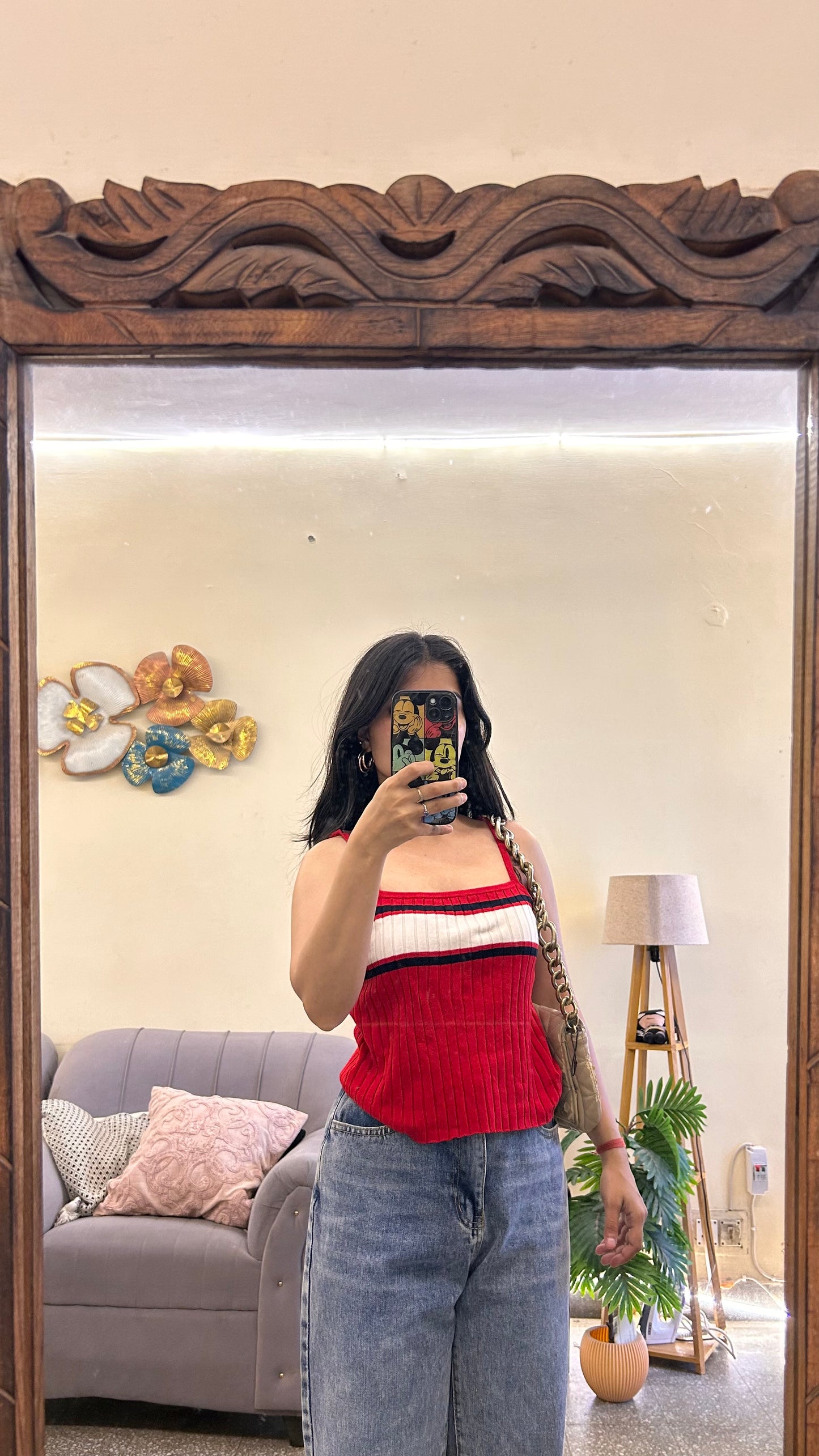 95) cute top 32-34 bust