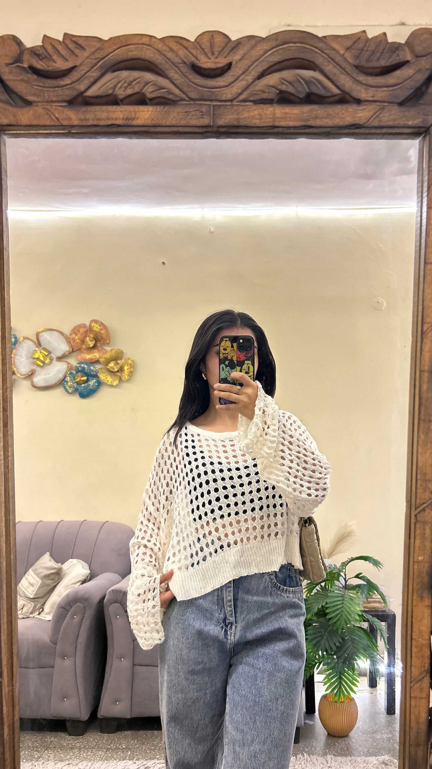 Cute top S-M