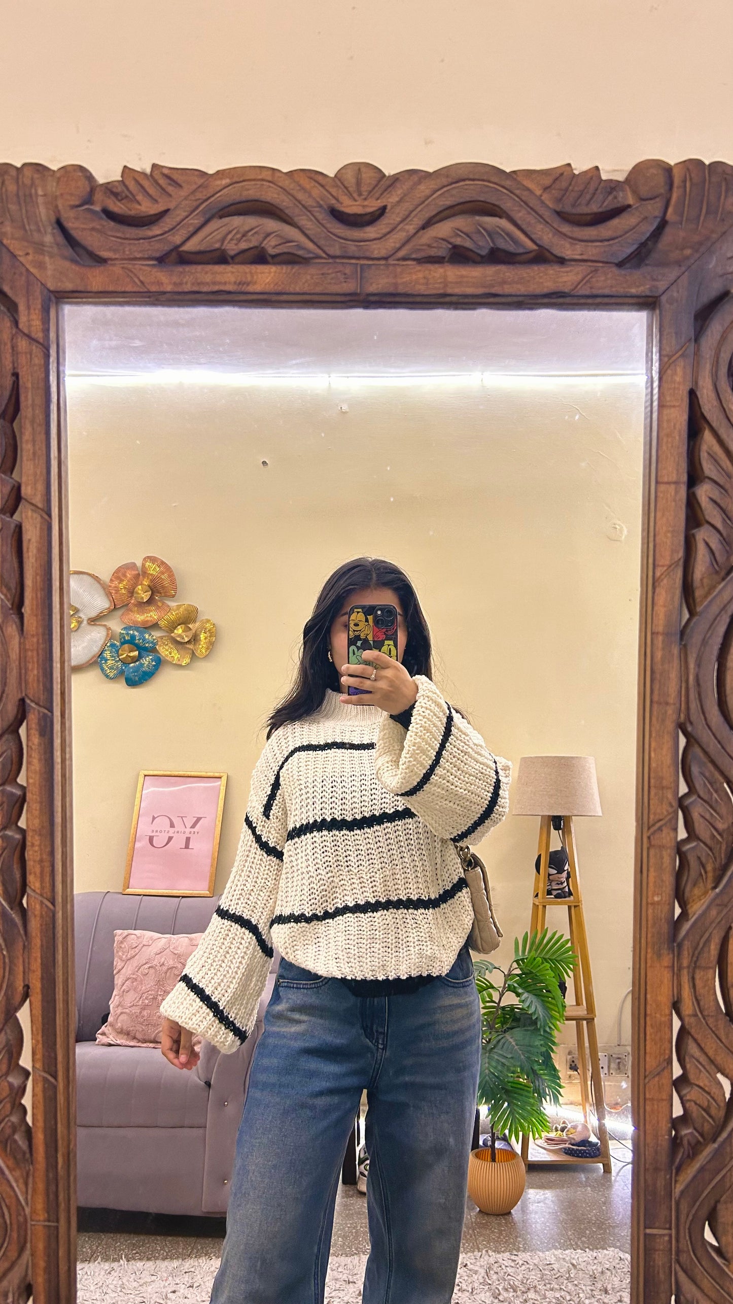 95)pintrest sweater size:s-m