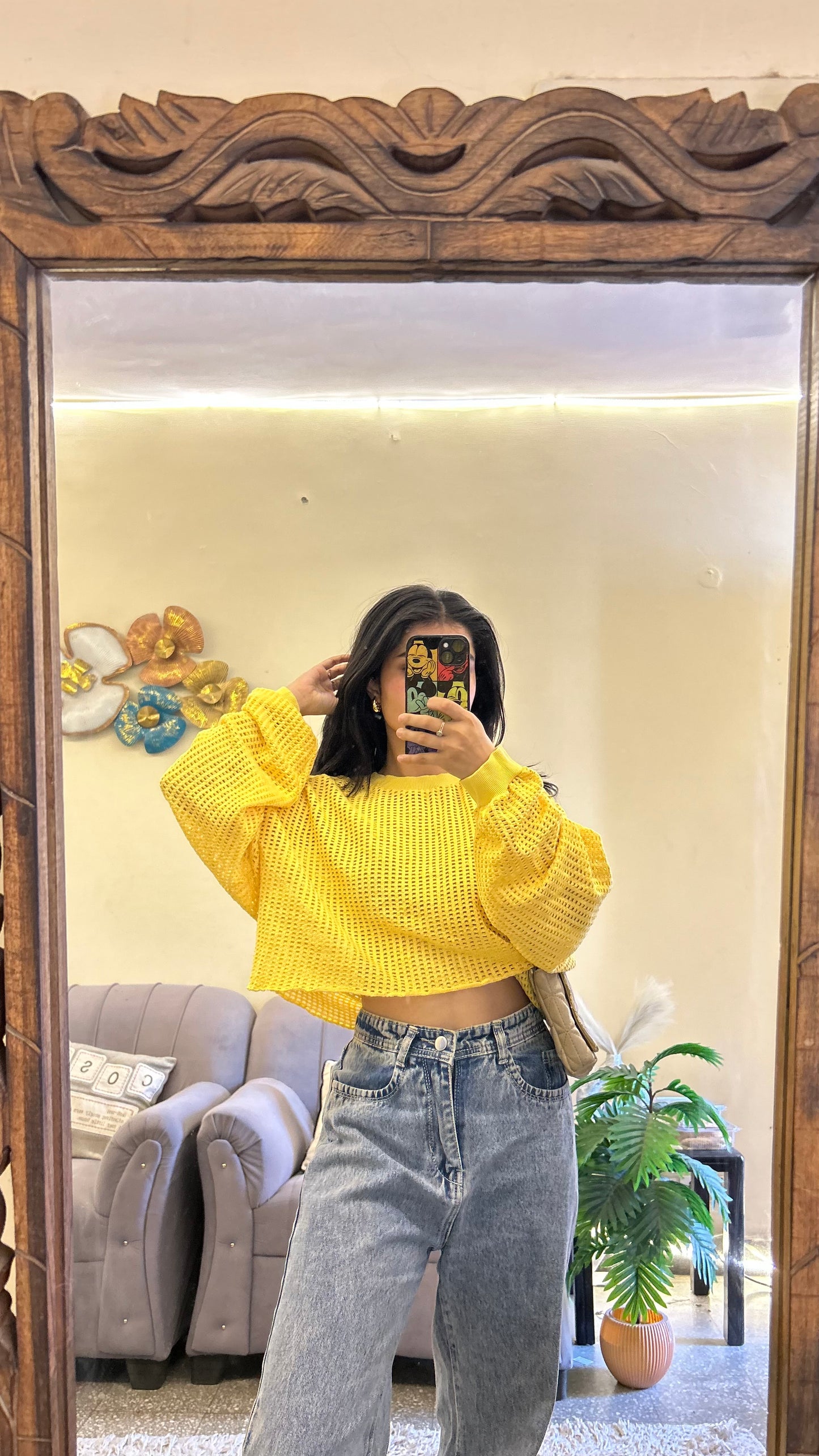 Cute top S-M