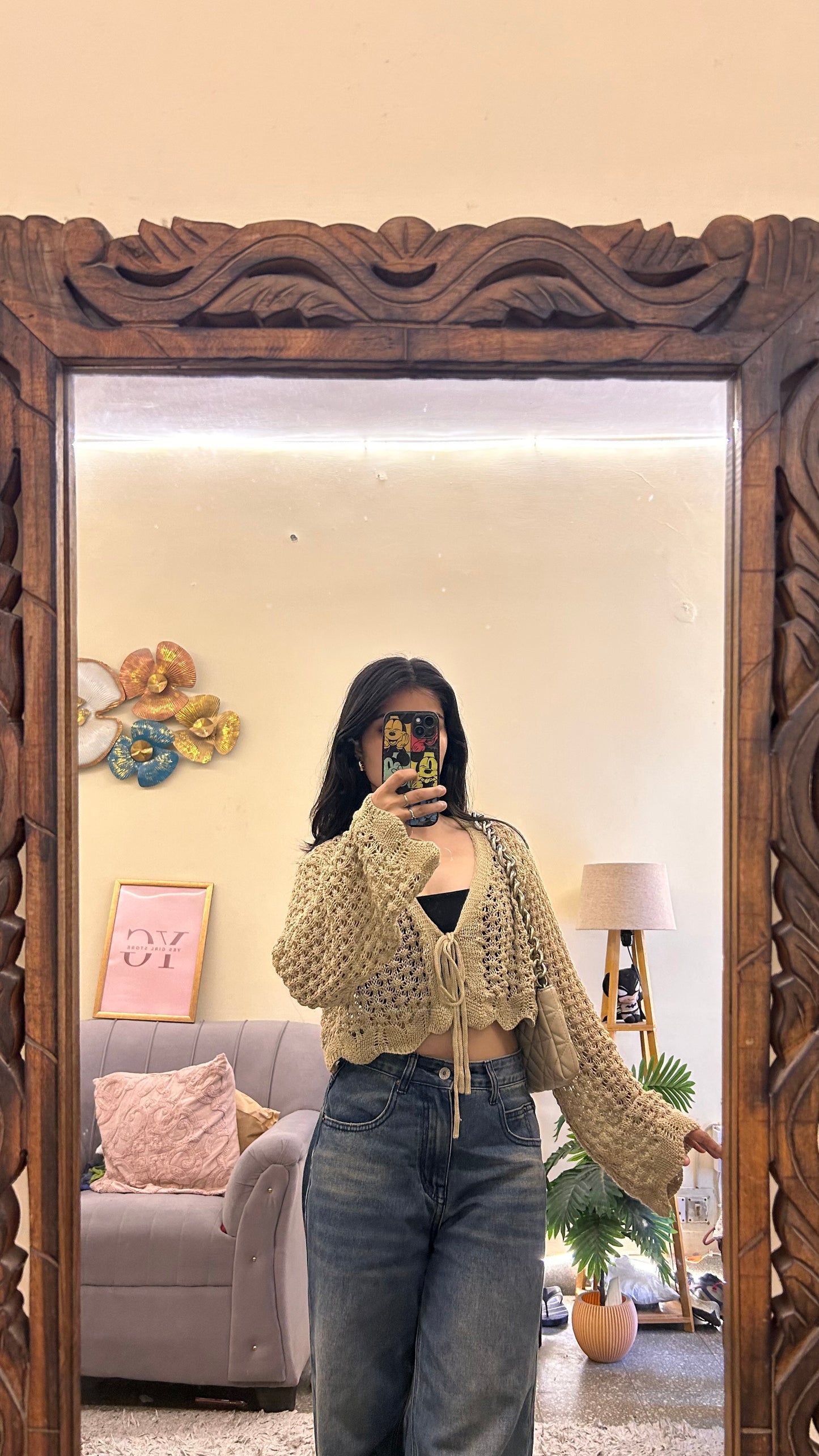 124)Semi winter cute tops🌸32-34
