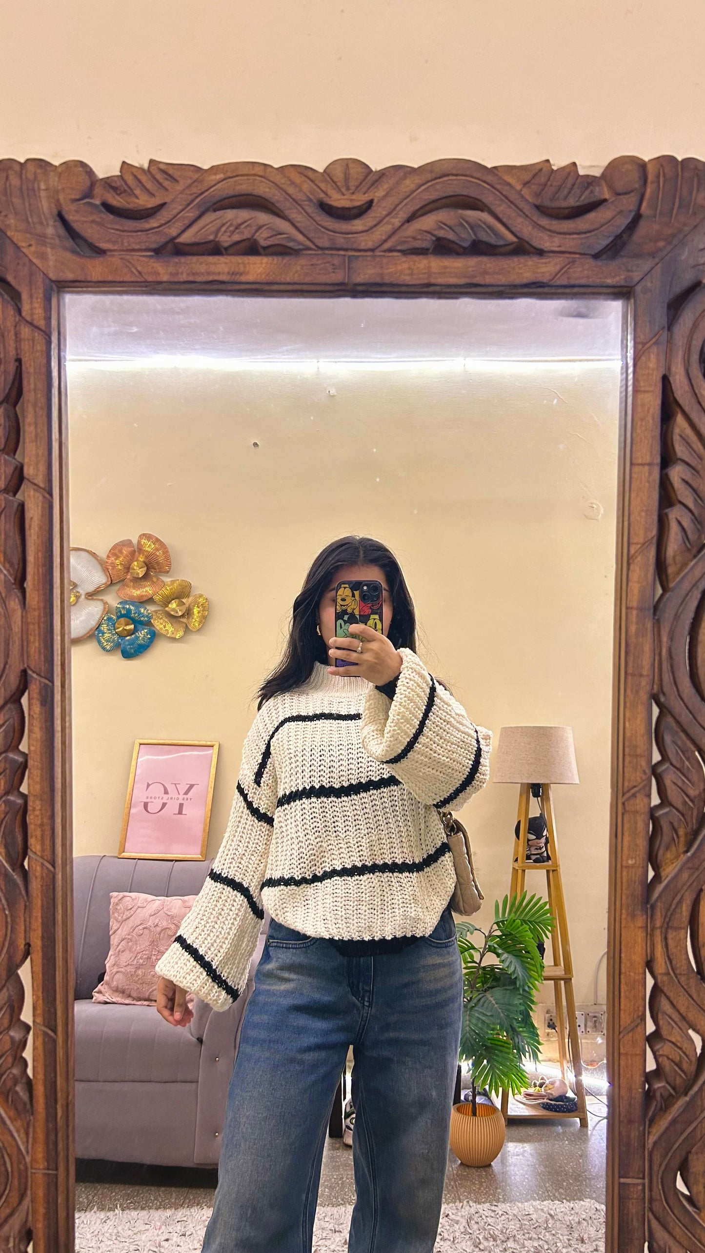 95)pintrest sweater size:s-m