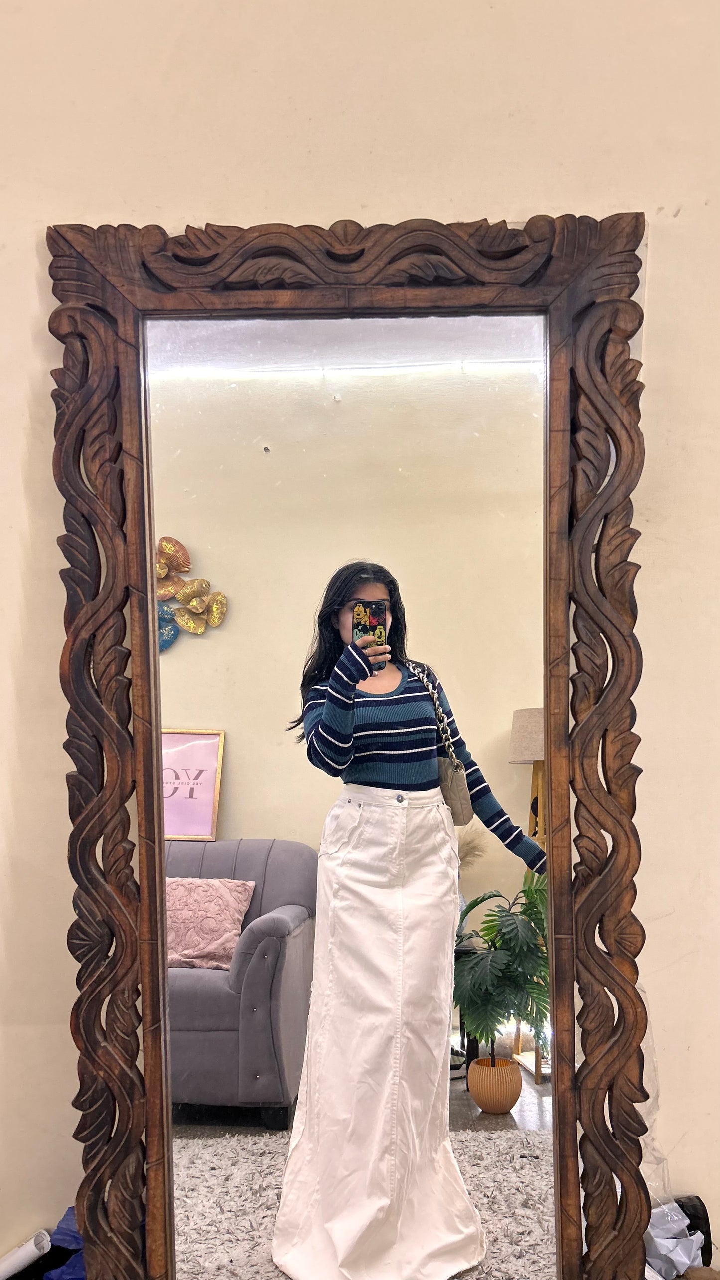 38)korean skirts waist -32 /L 42