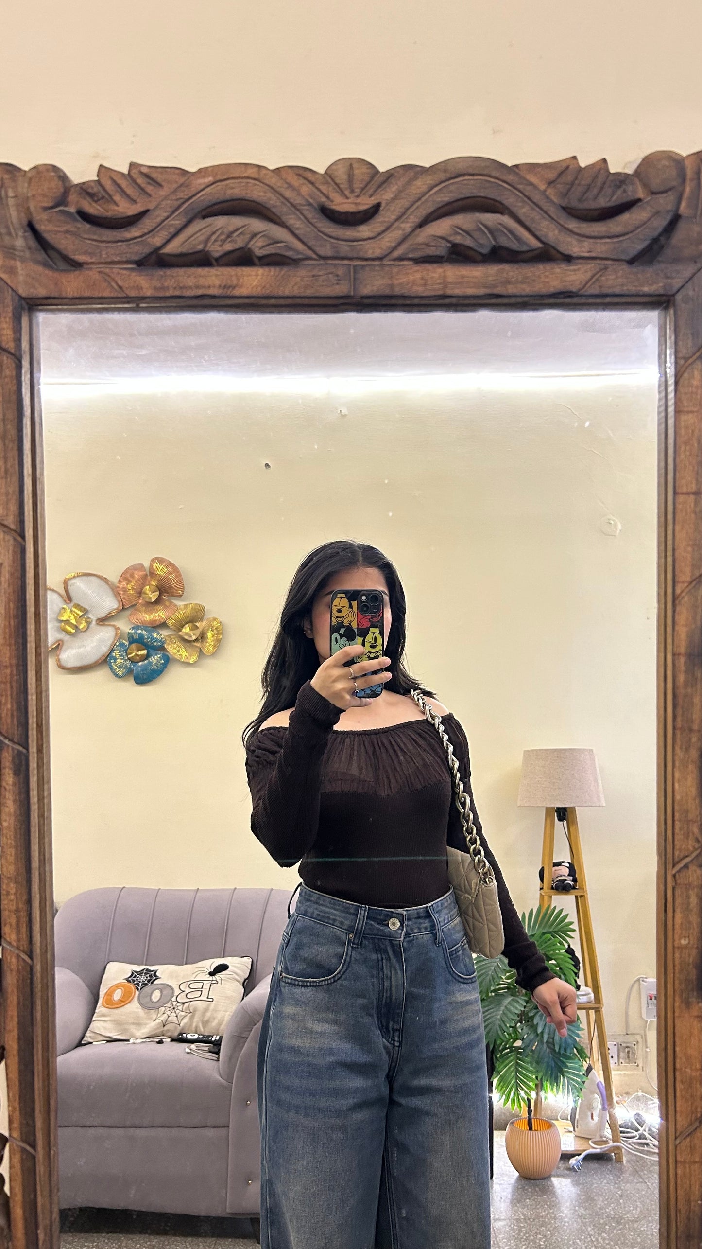 Cute top 32-34bust thrifted