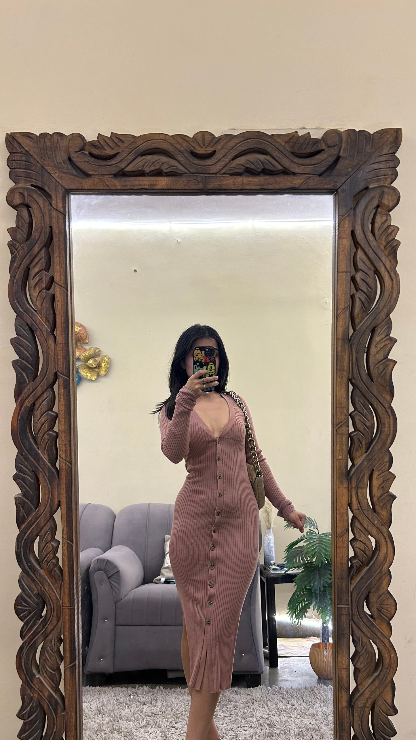 Thrifted dress 32-34 bust:l:44