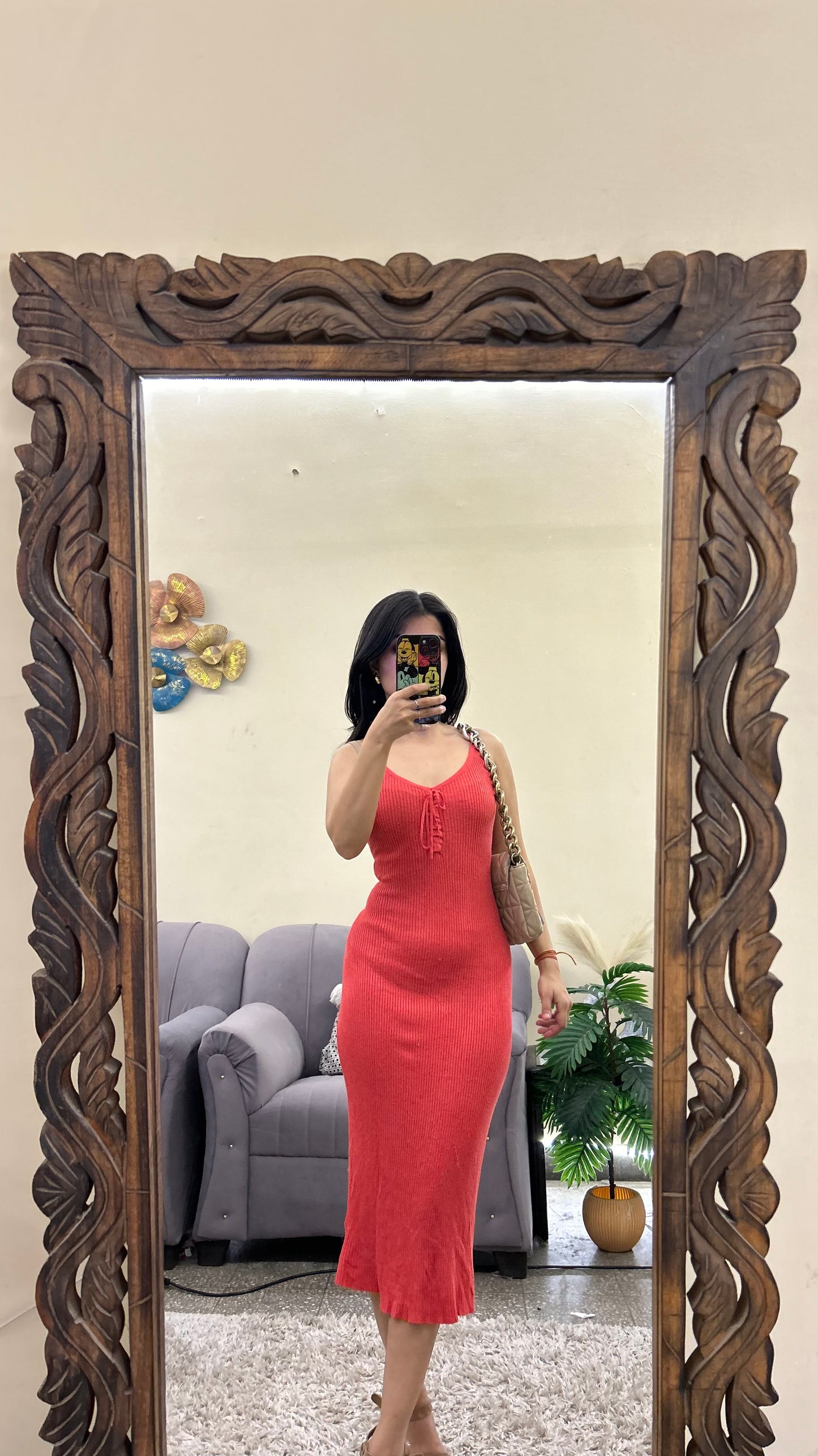 Thrifted Bodycon dress 36-38 bust