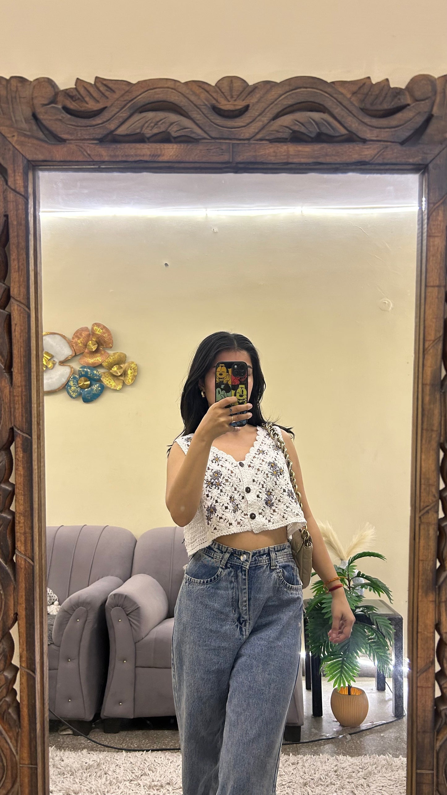 Crochet top 32 bust
