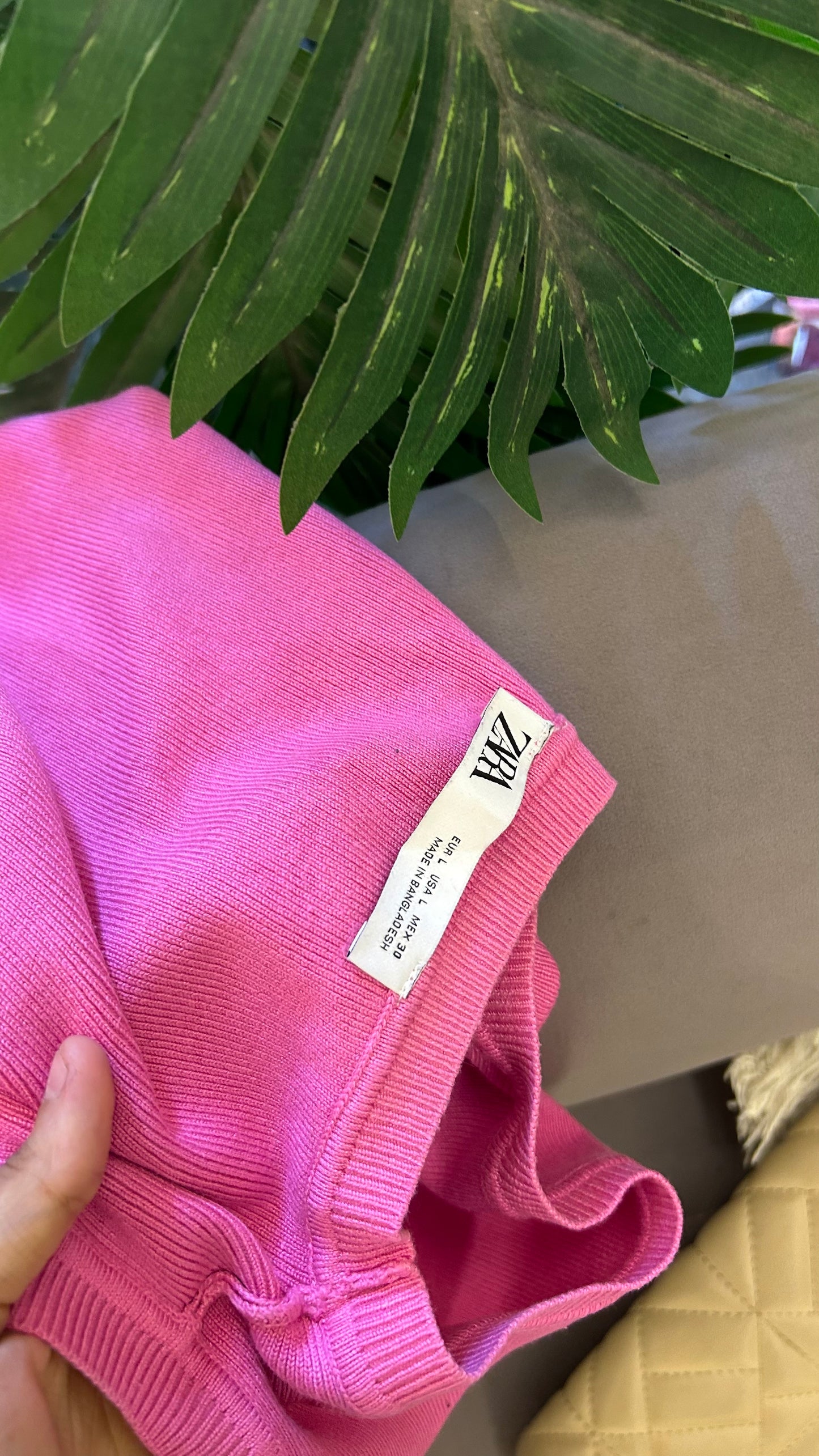 Zara top 34-36 bust