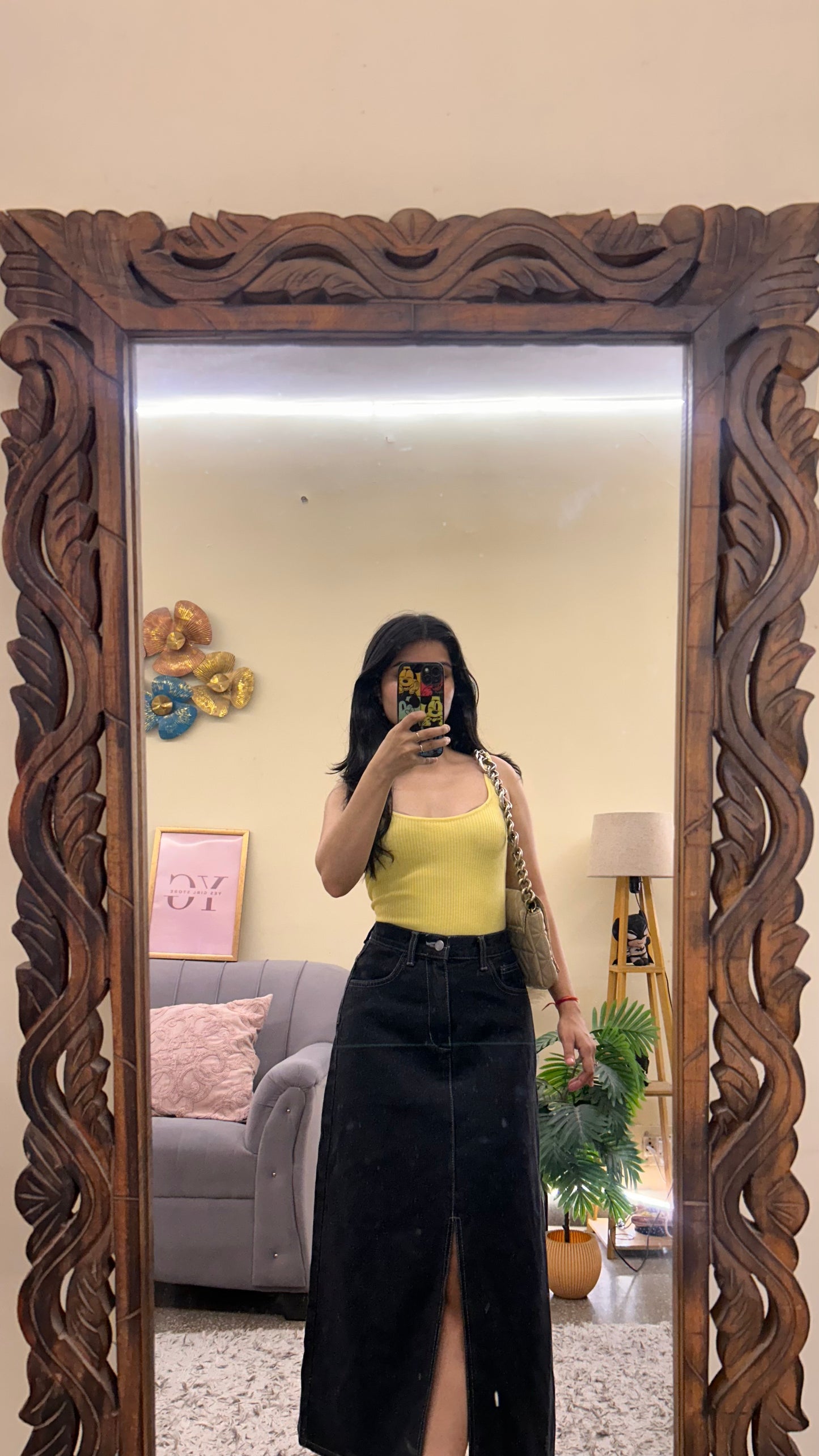 19s)korean skirts waist -28 /L 33