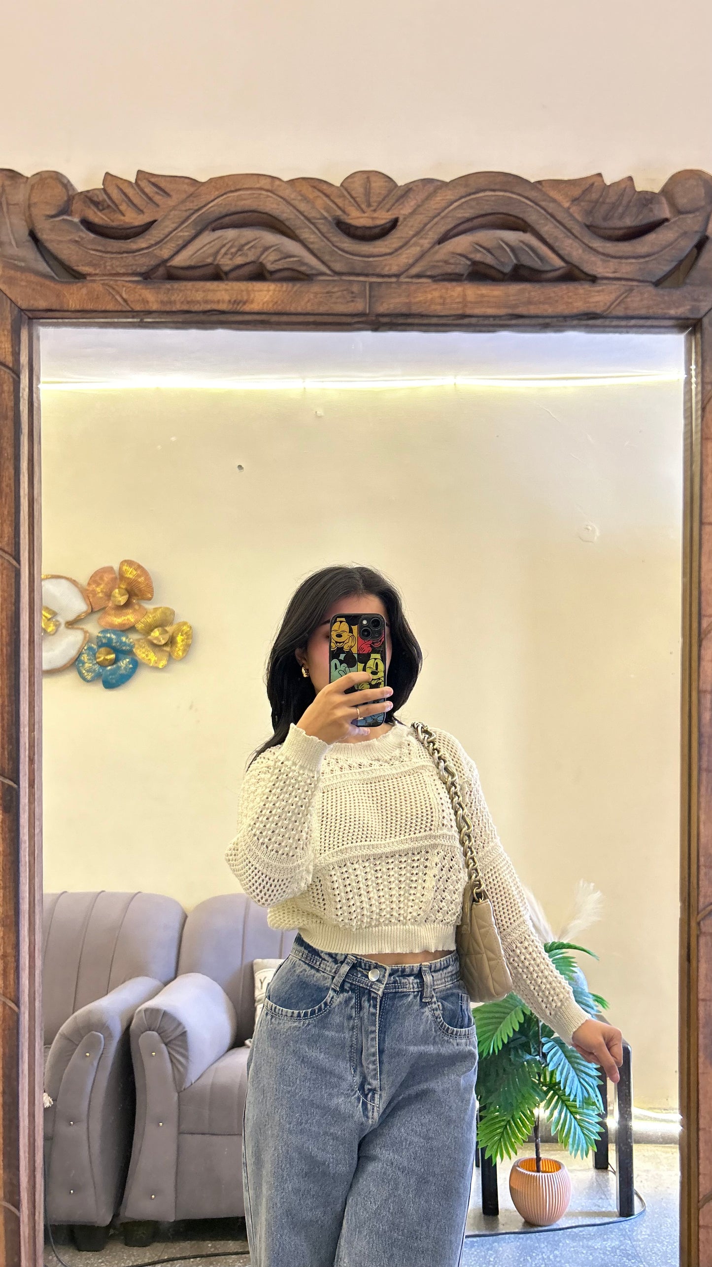 Cute top S-M