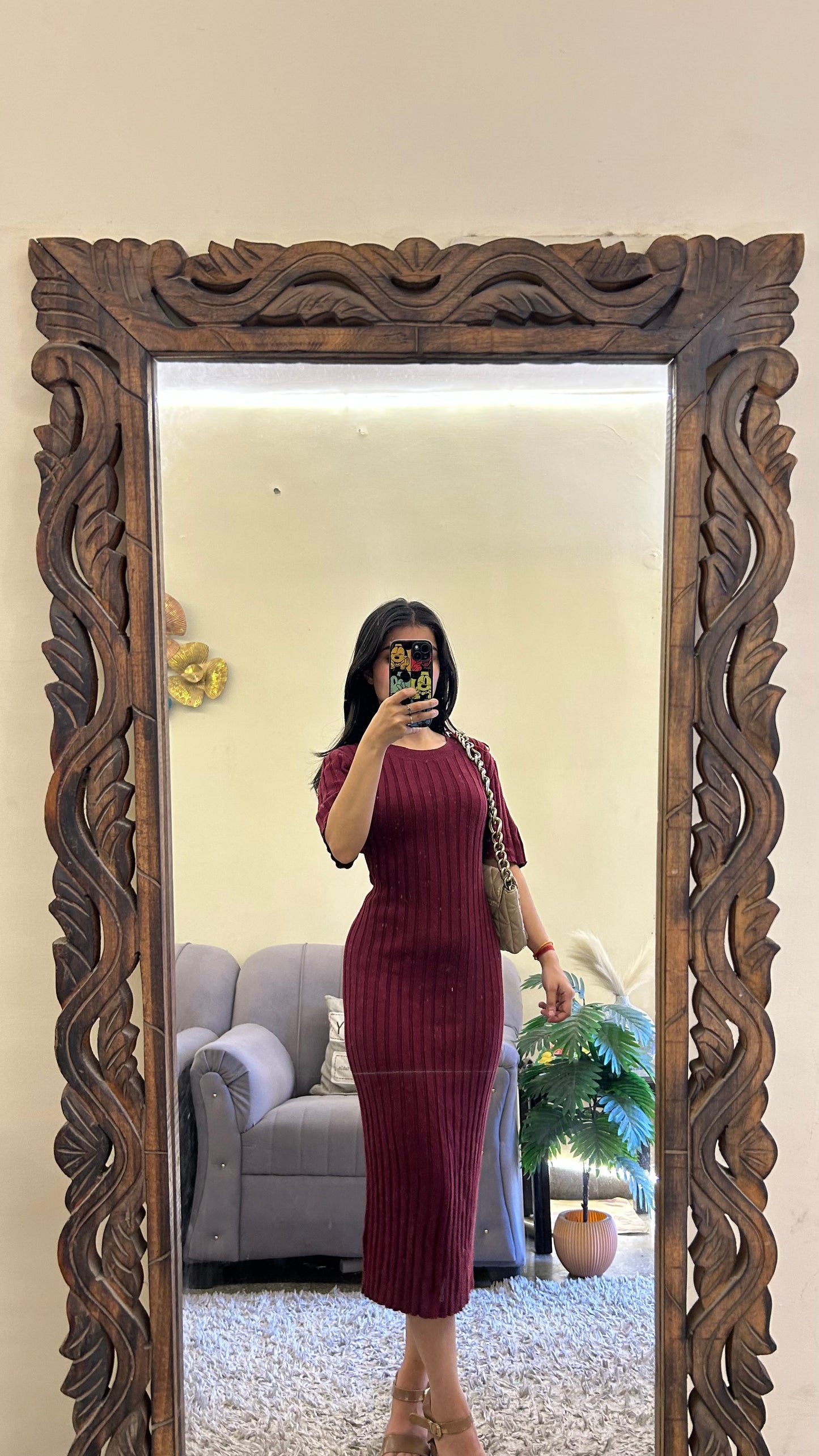 Classy dress 36-40 bust/l:43