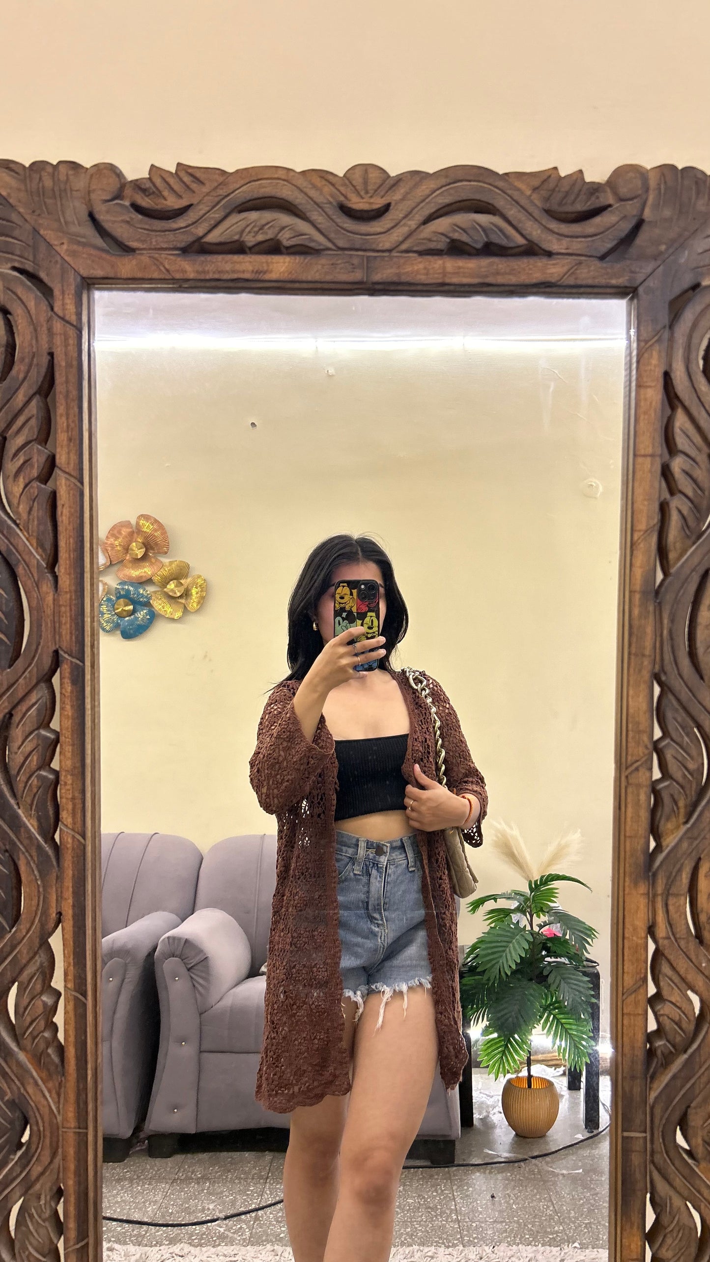 Crochet shrug