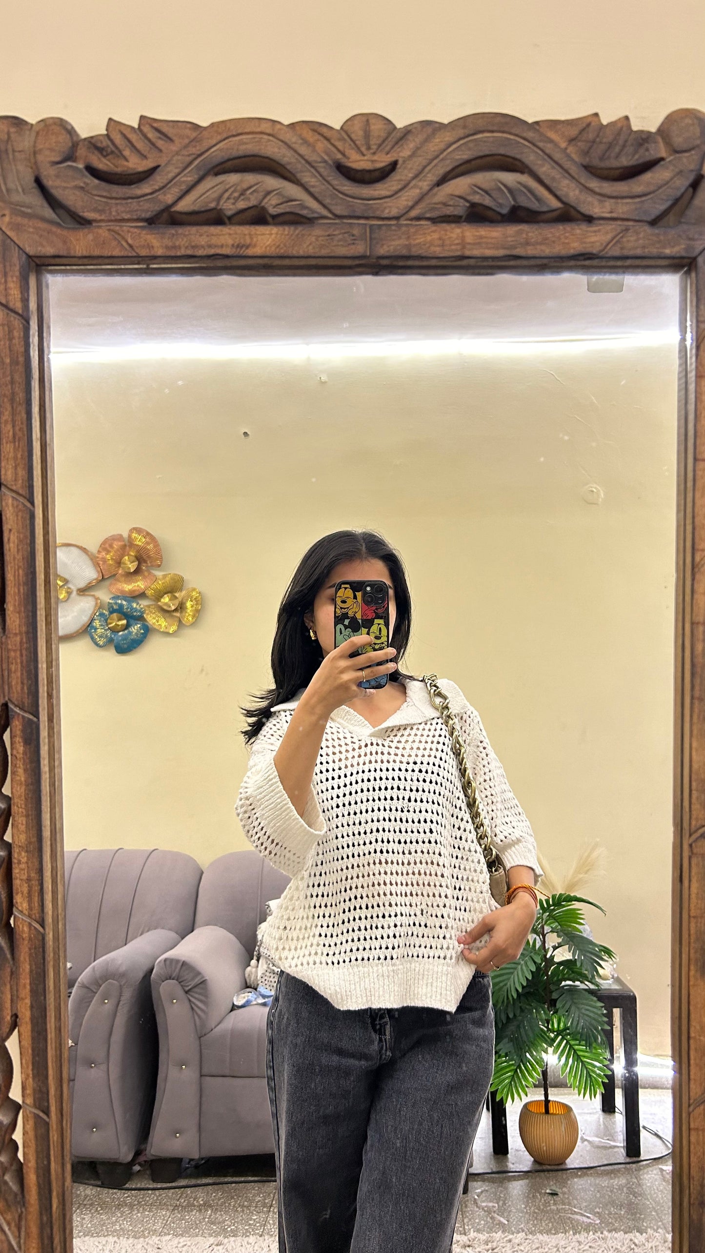 Cute top M-L
