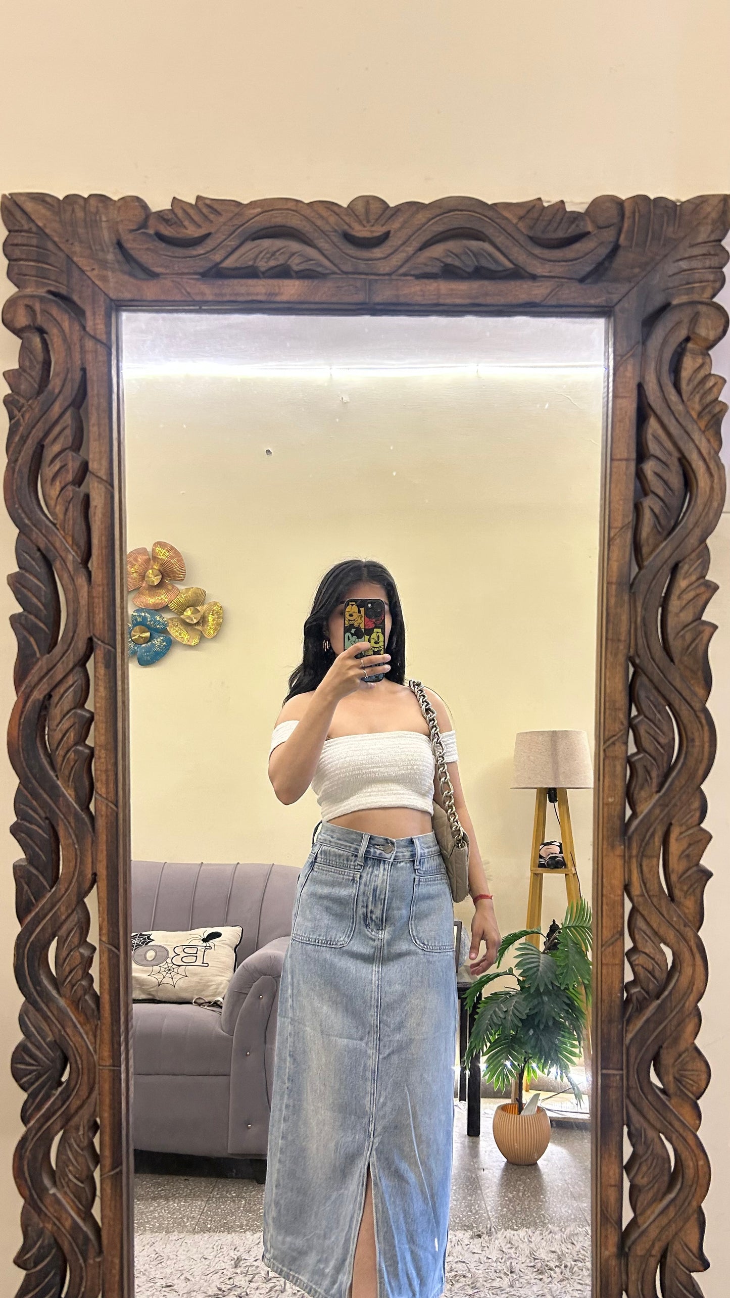 101) Korean skirt 27 waist/l:32