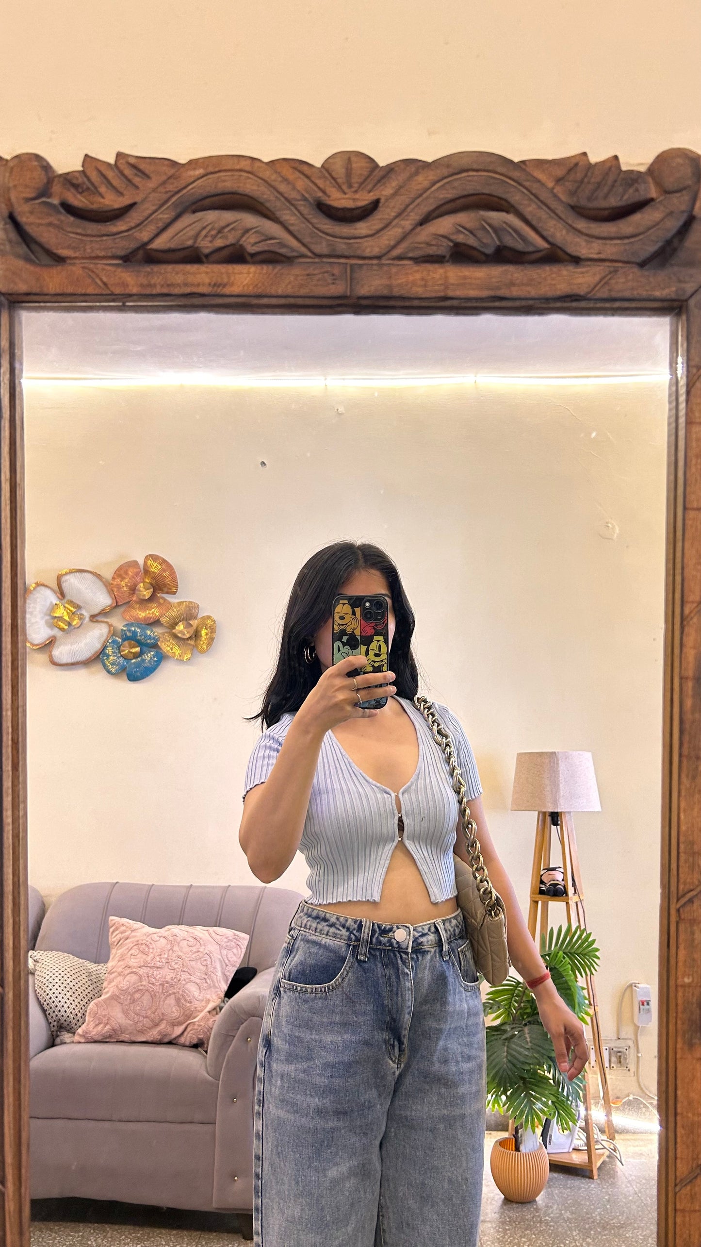 56) cute top 28-30 bust