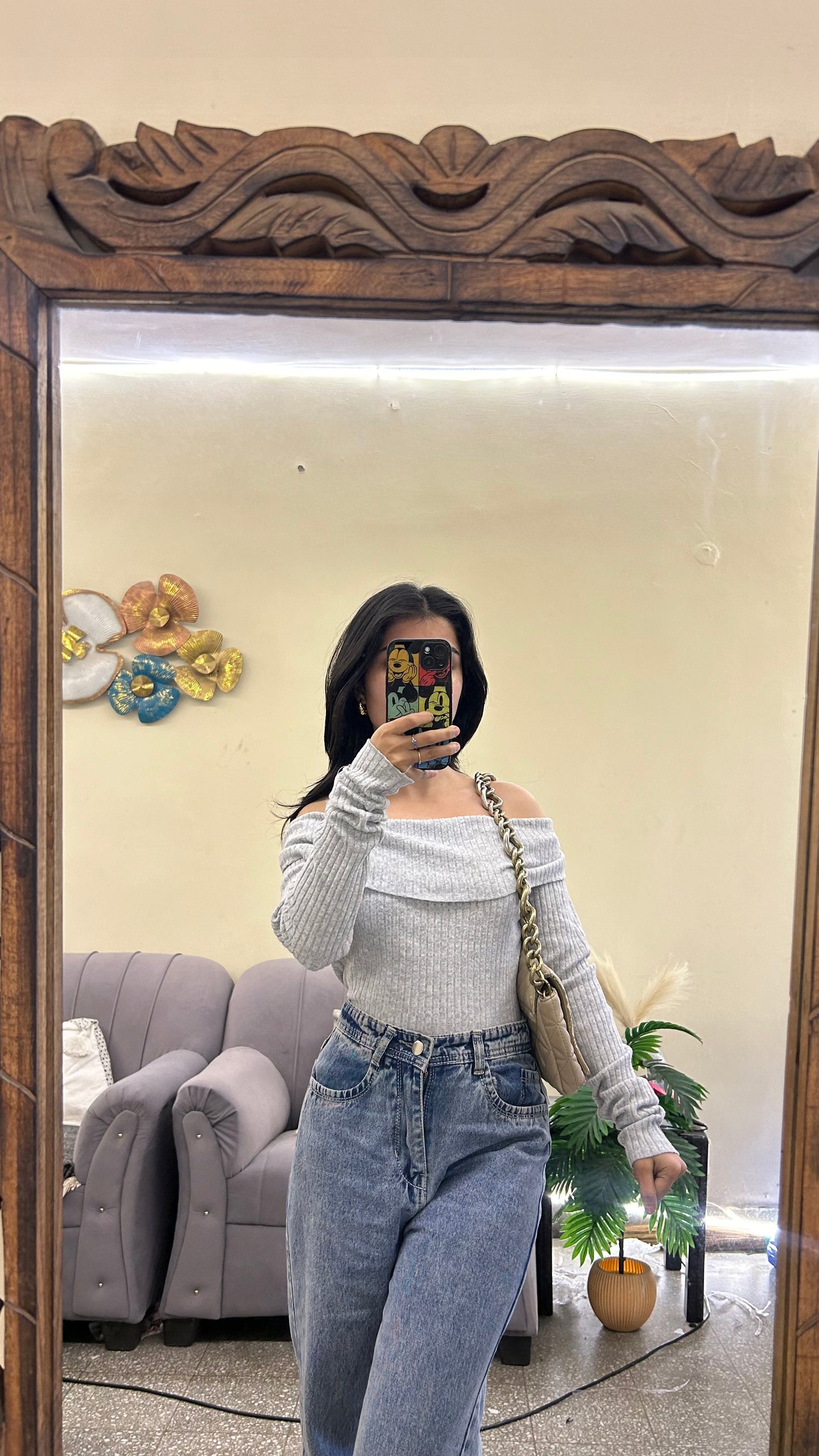 Off shoulder top 34-36