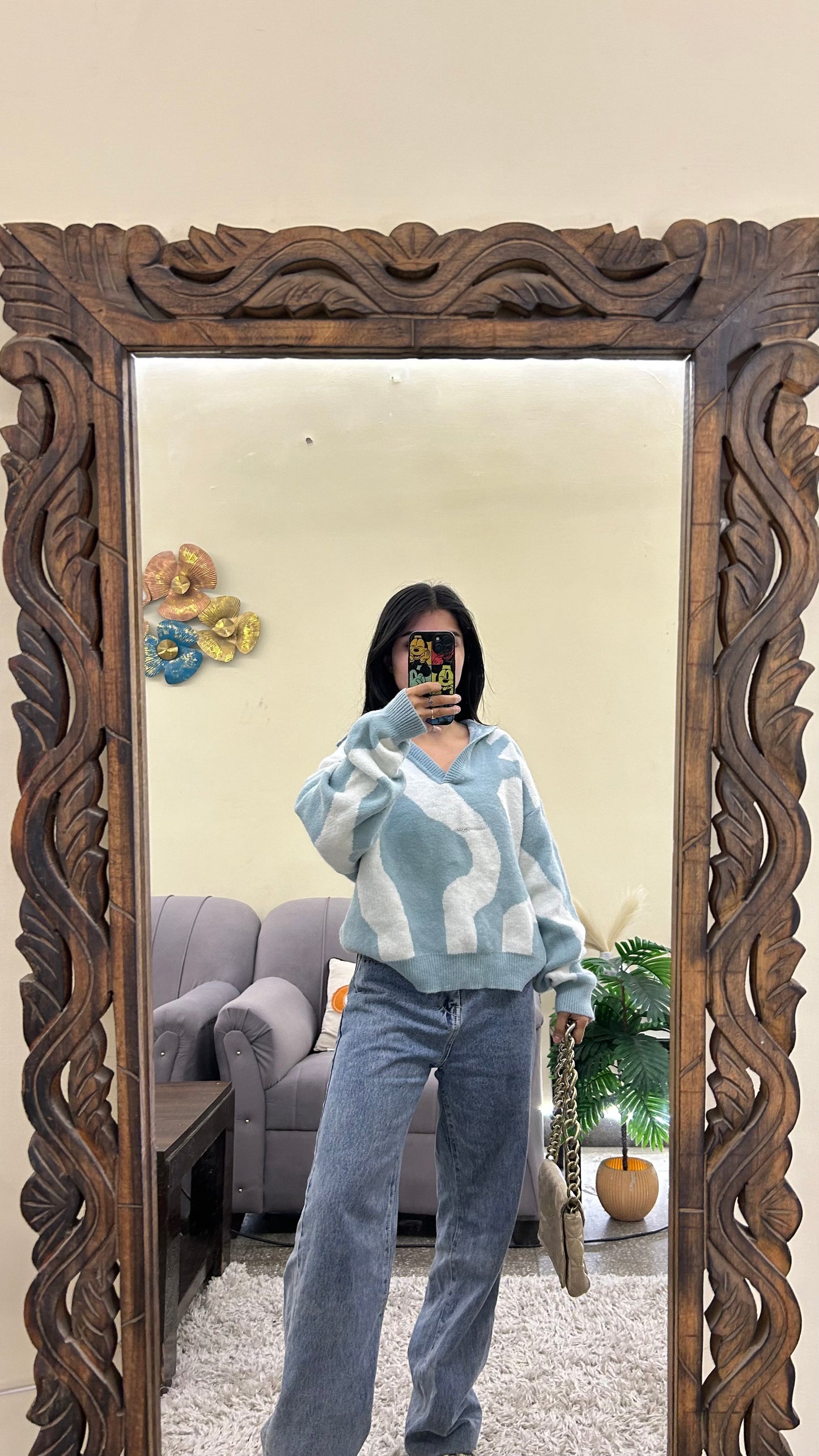 Thrifted sweater M