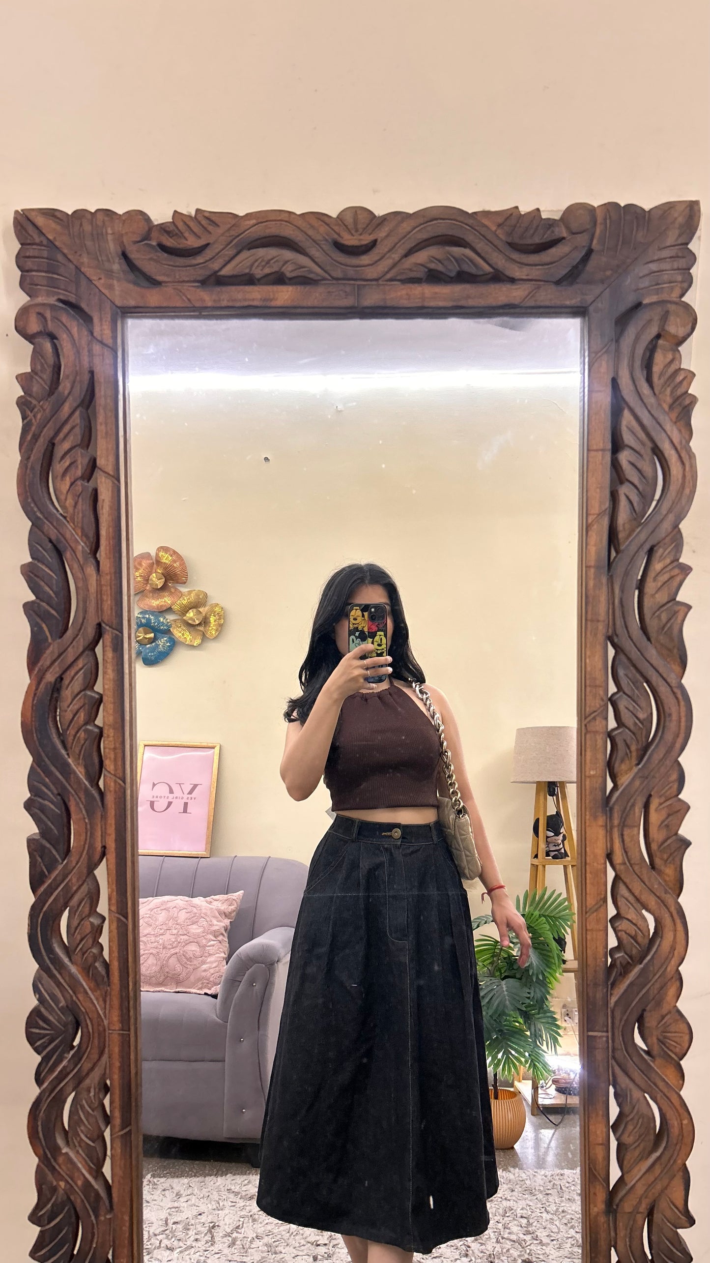 25s)korean skirts waist -26-28 /L 30