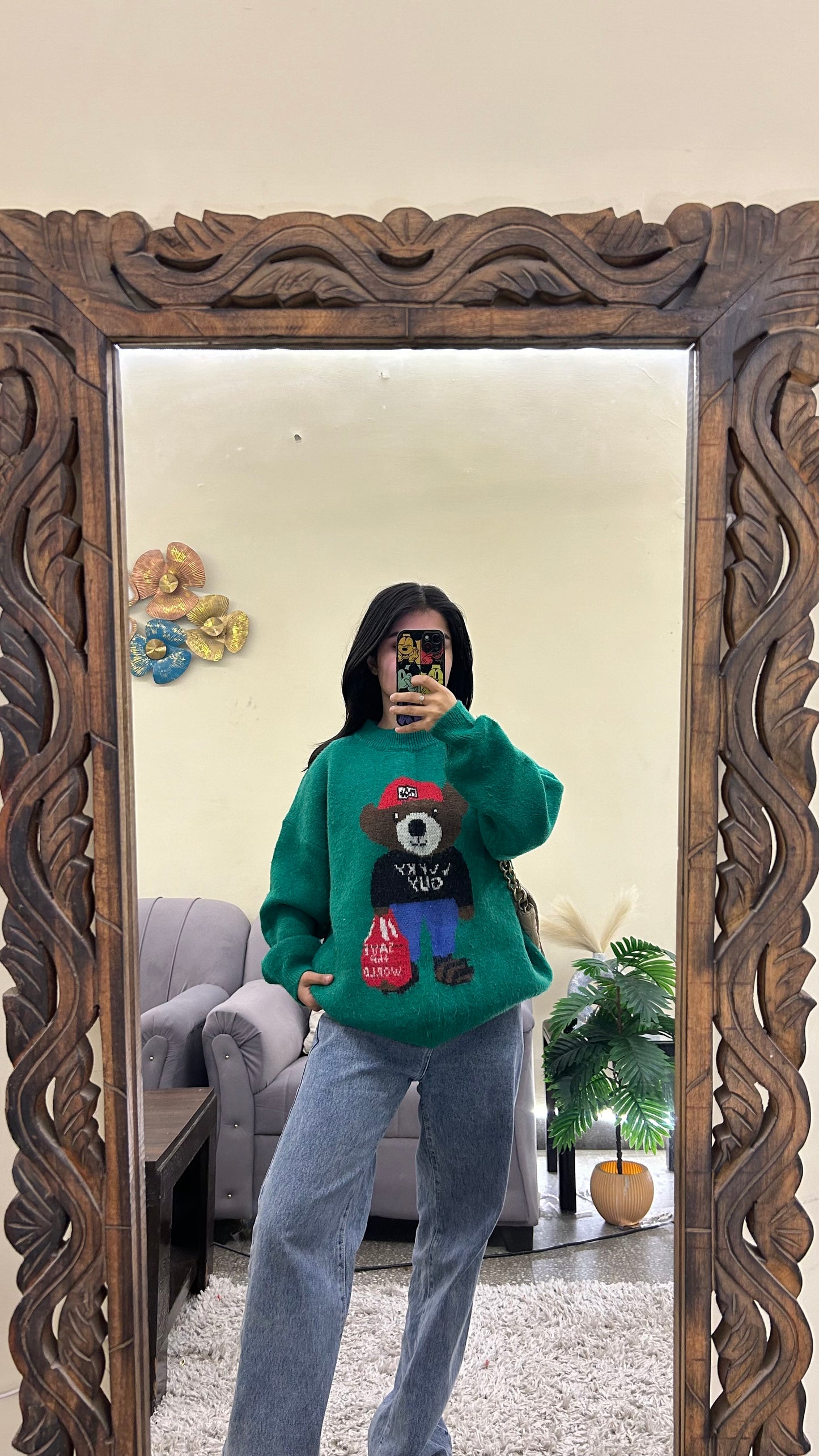 Cute sweater M-L