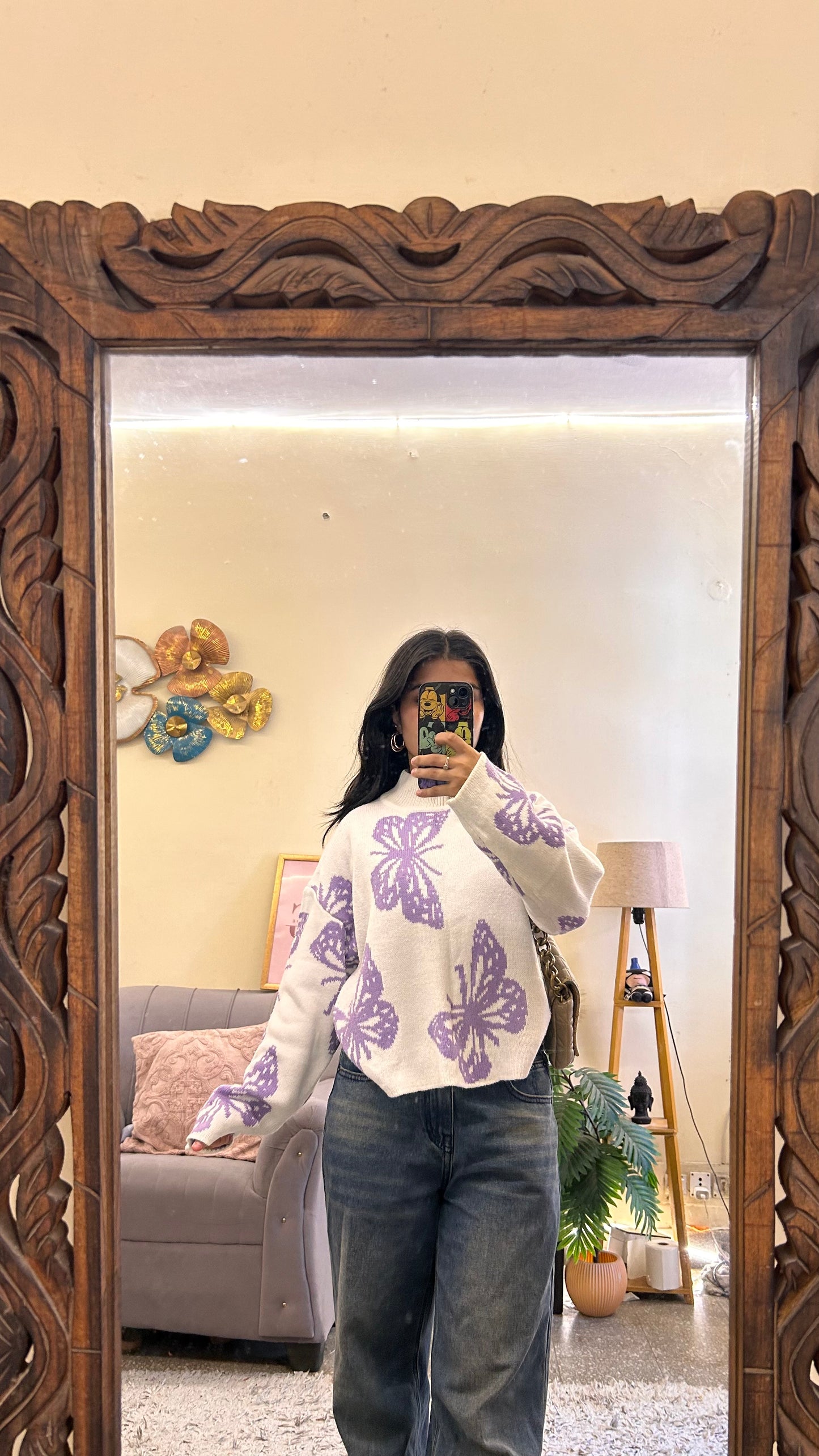 8)pintrest sweater size - m