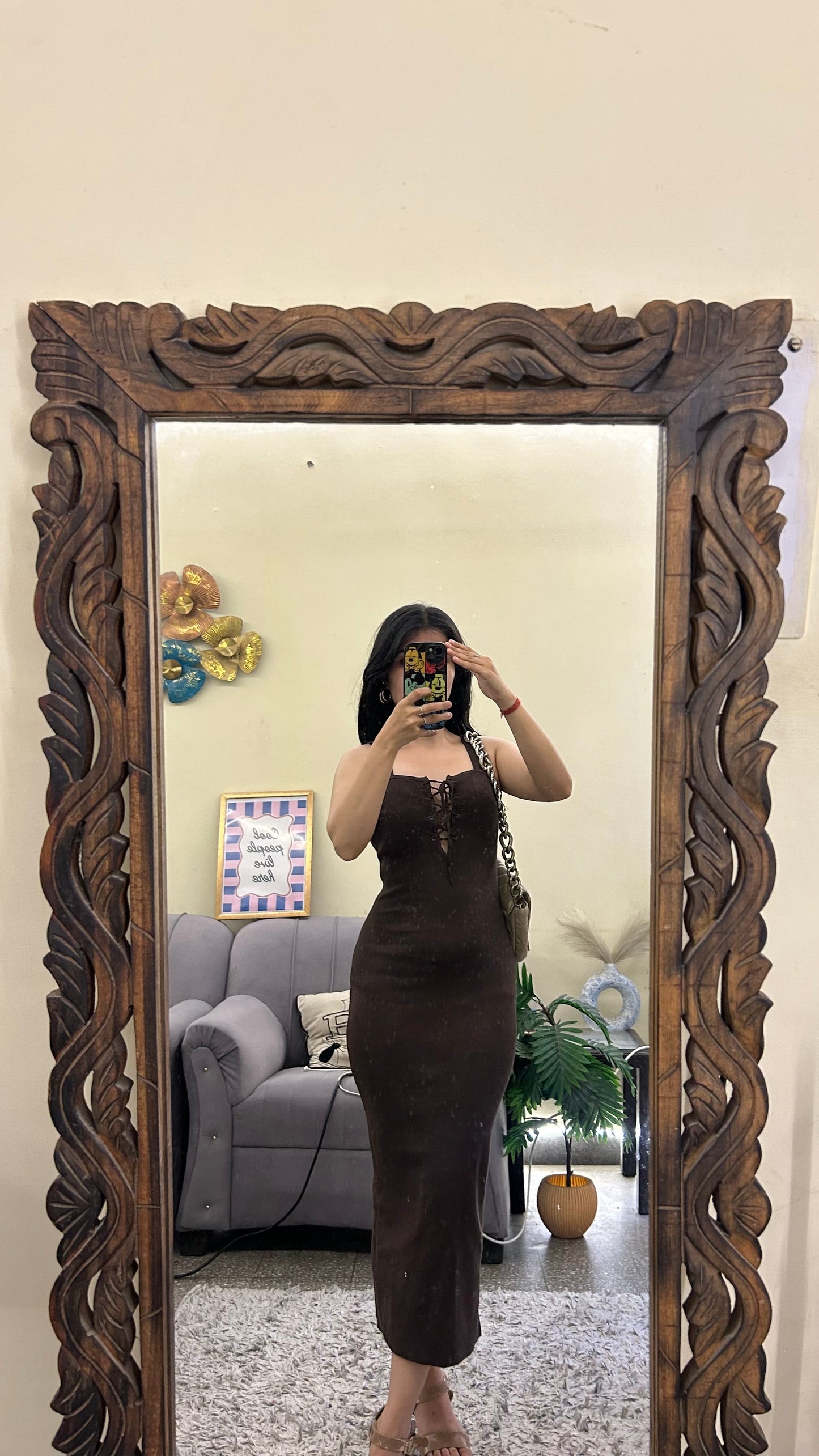 H&m dress 30-32 bust/l:45