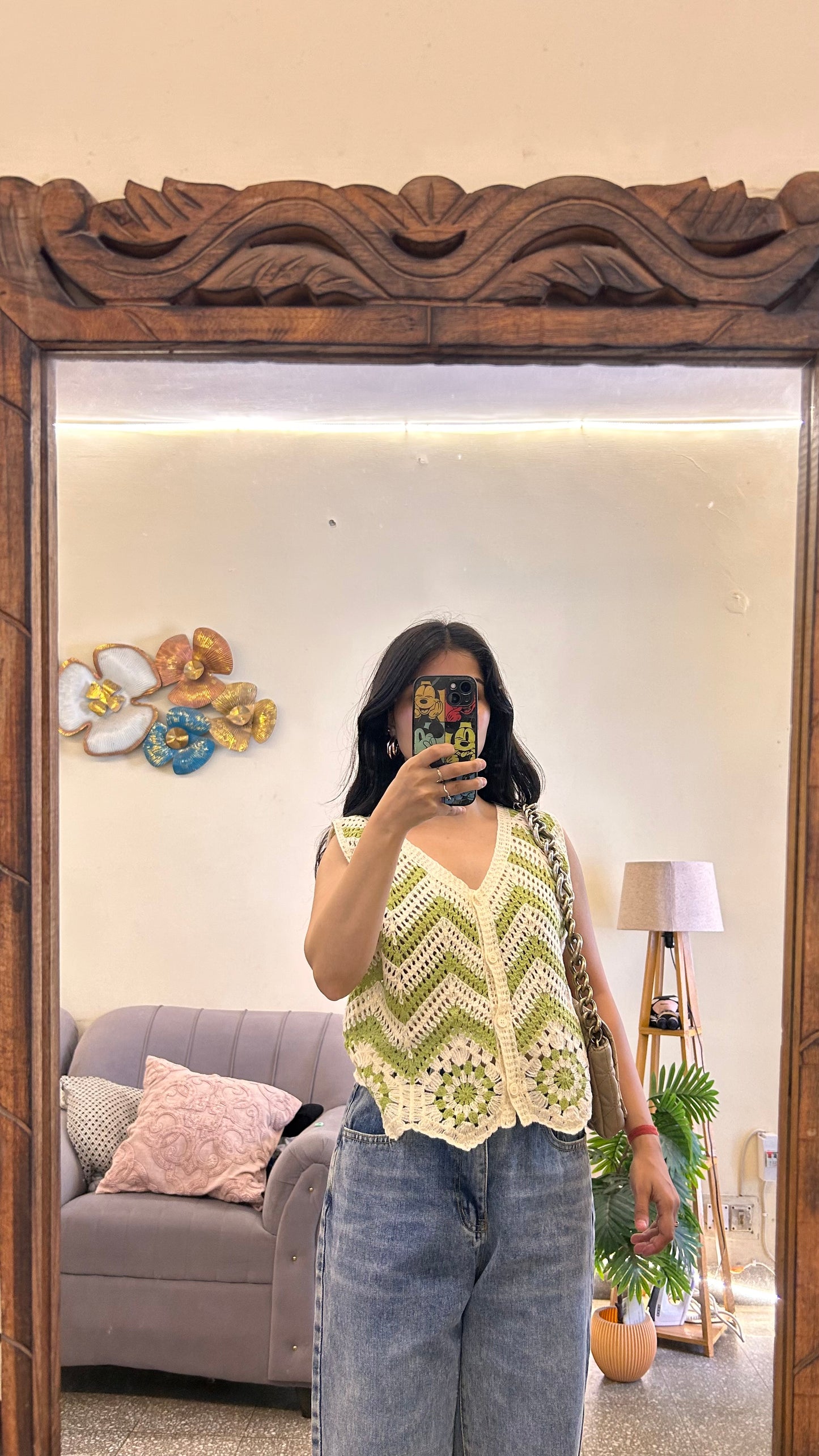 32 ) cute top 34-36 bust