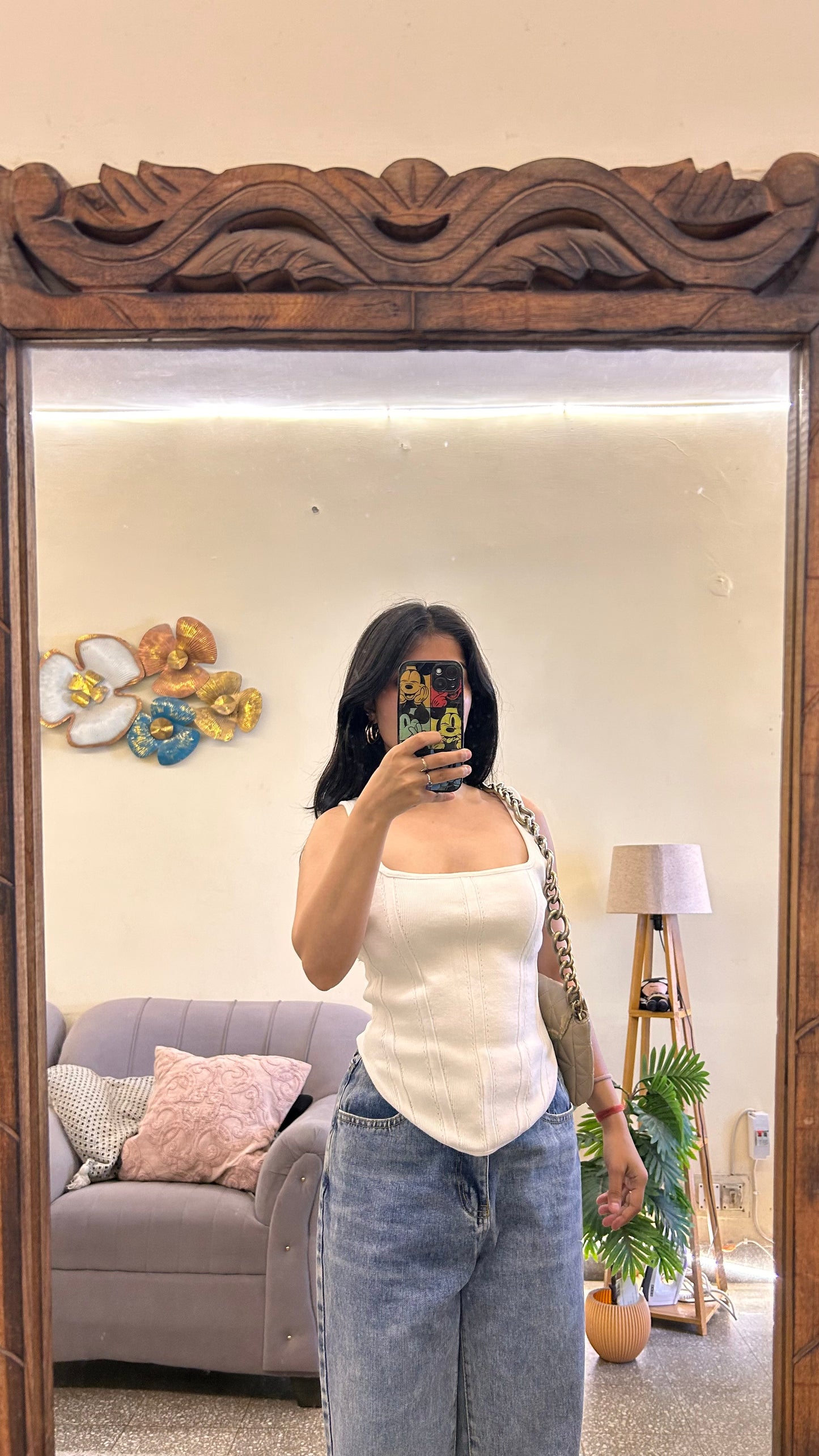 61) cute top 30-32 bust