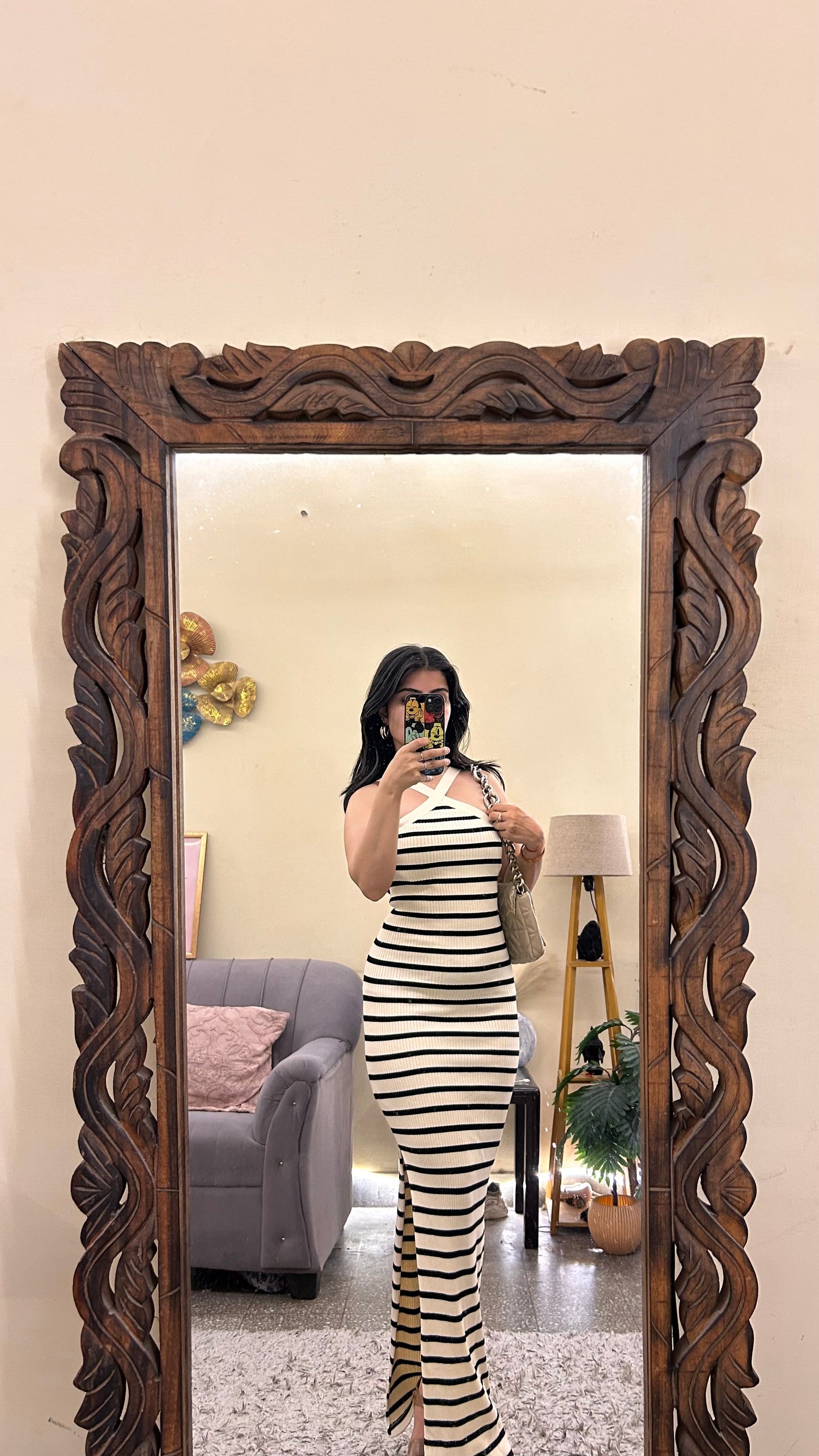 16)cute dress 30-33 bust/l:50