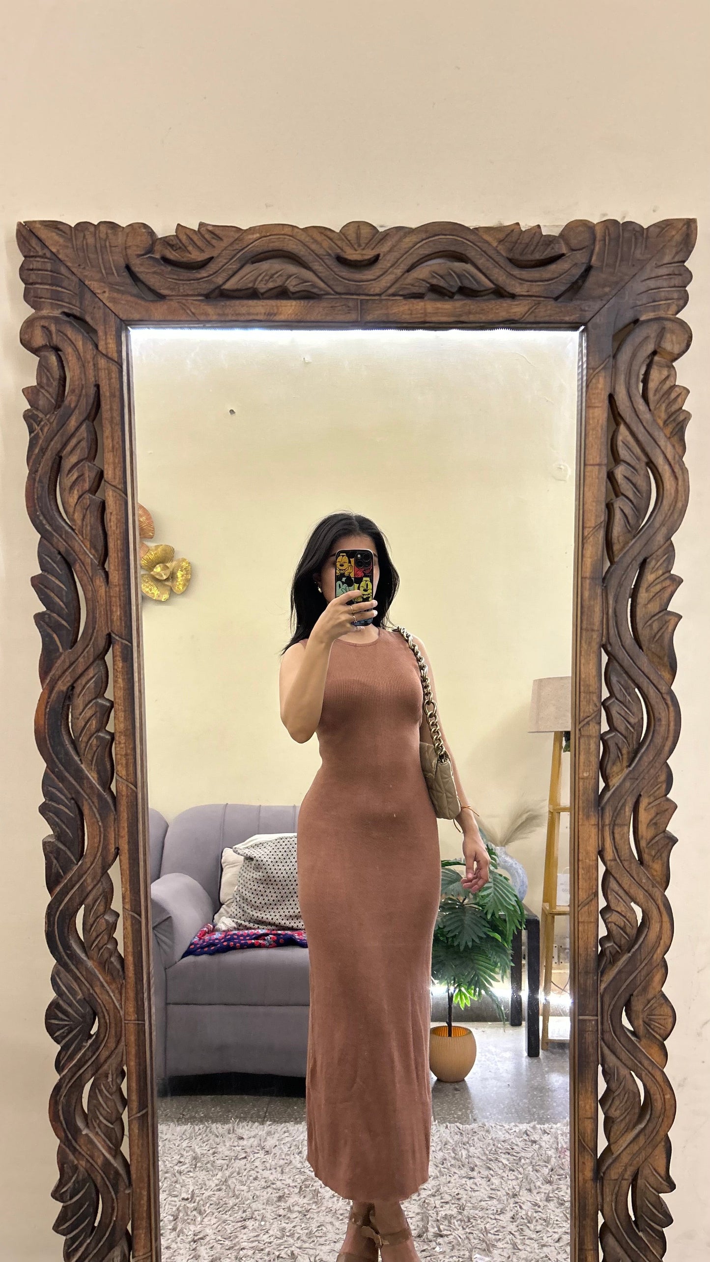 Thrifted dress 34-38 bust/l:47