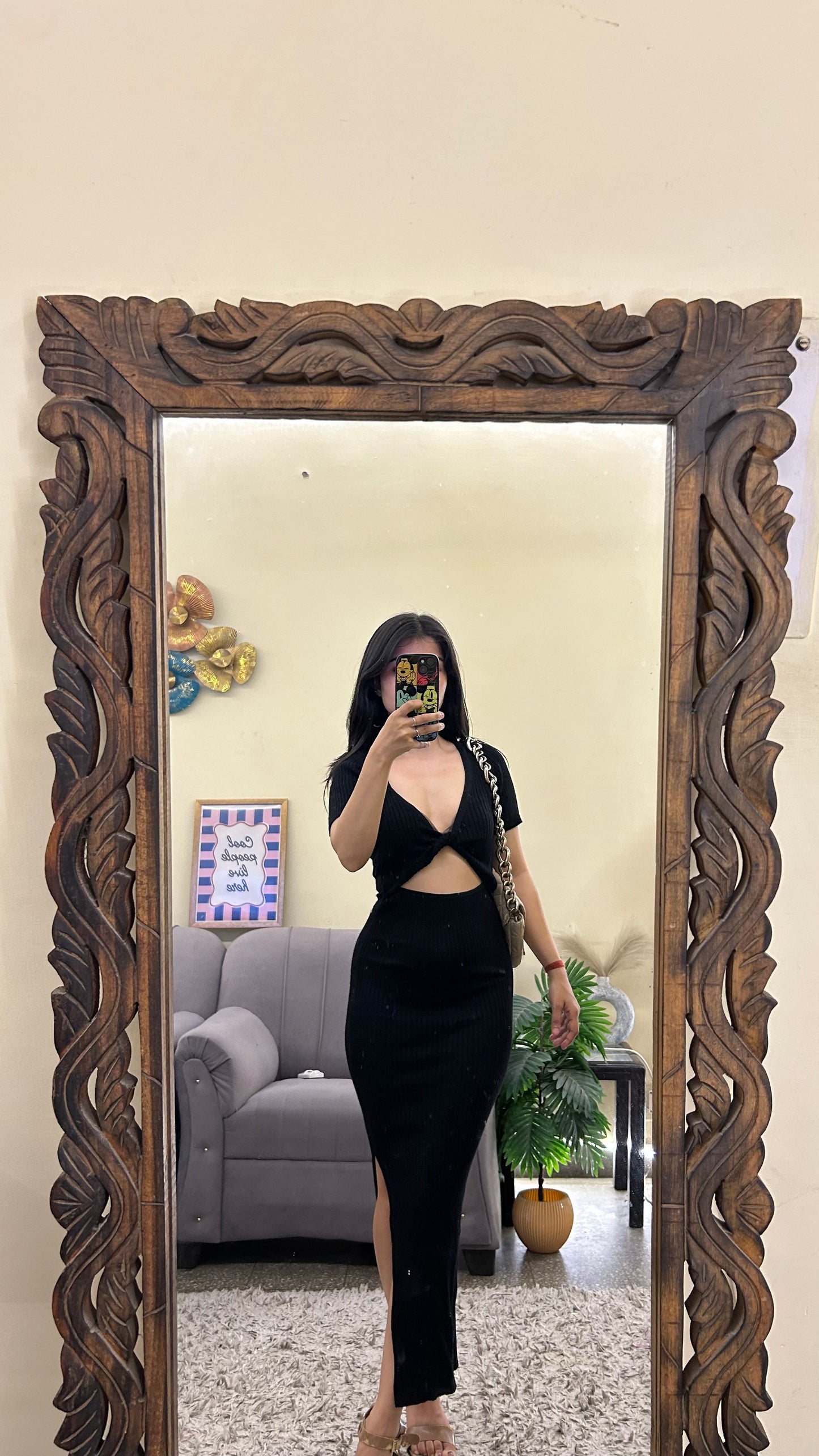 Hot dress 32-34 bust/l:49