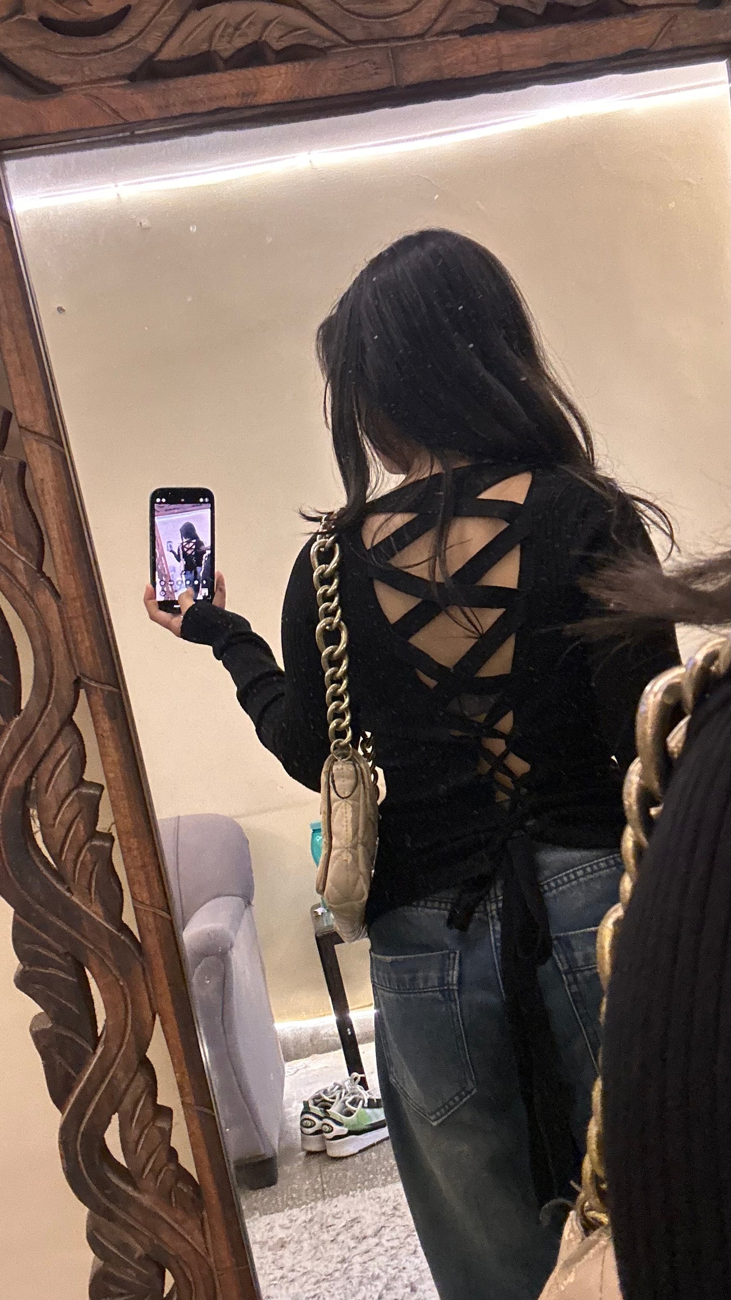 77)Semi winter cute tops🌸32-34