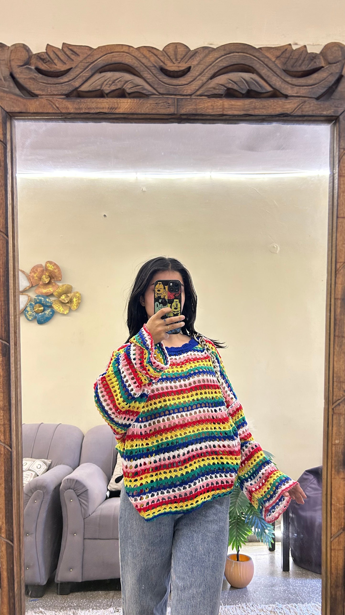 Cute crochet top 38-44 bust