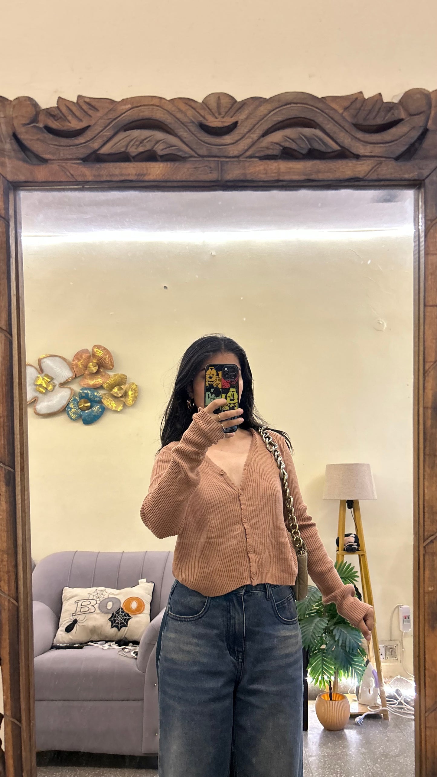Cute top 34-36 bust thrifted