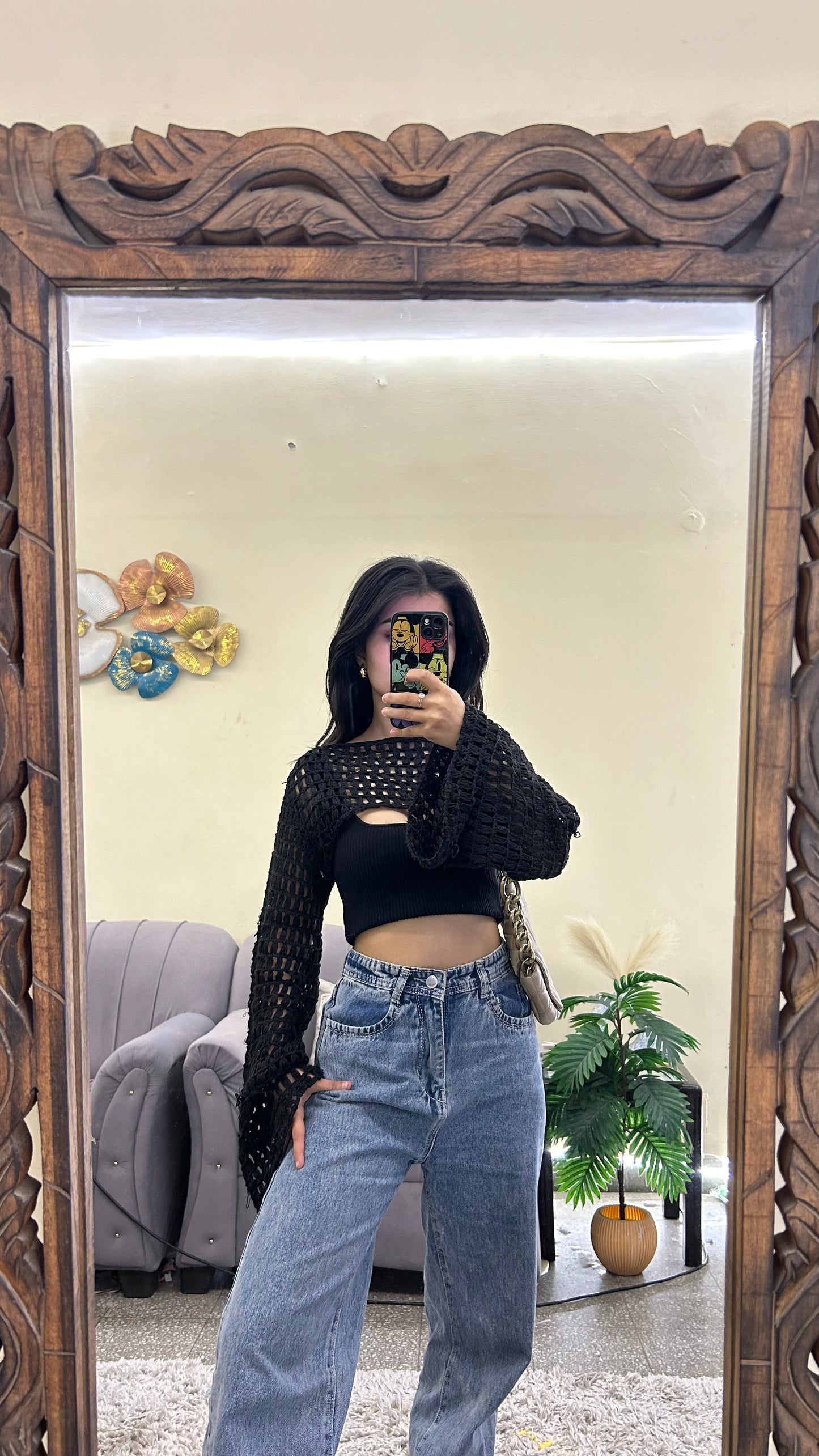 Crochet top xs-s