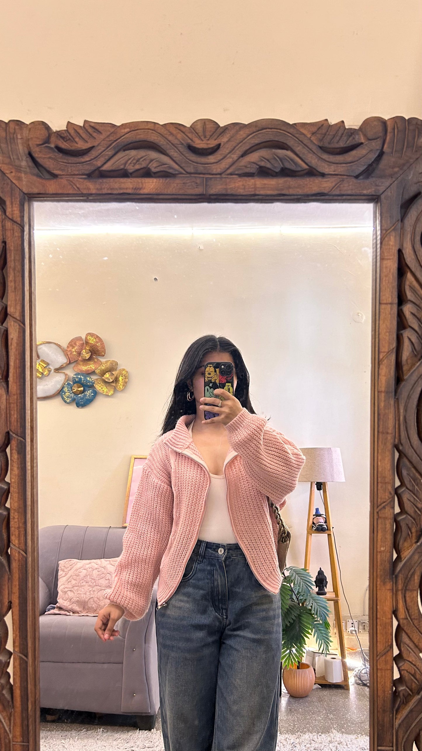54)pintrest sweater size -m