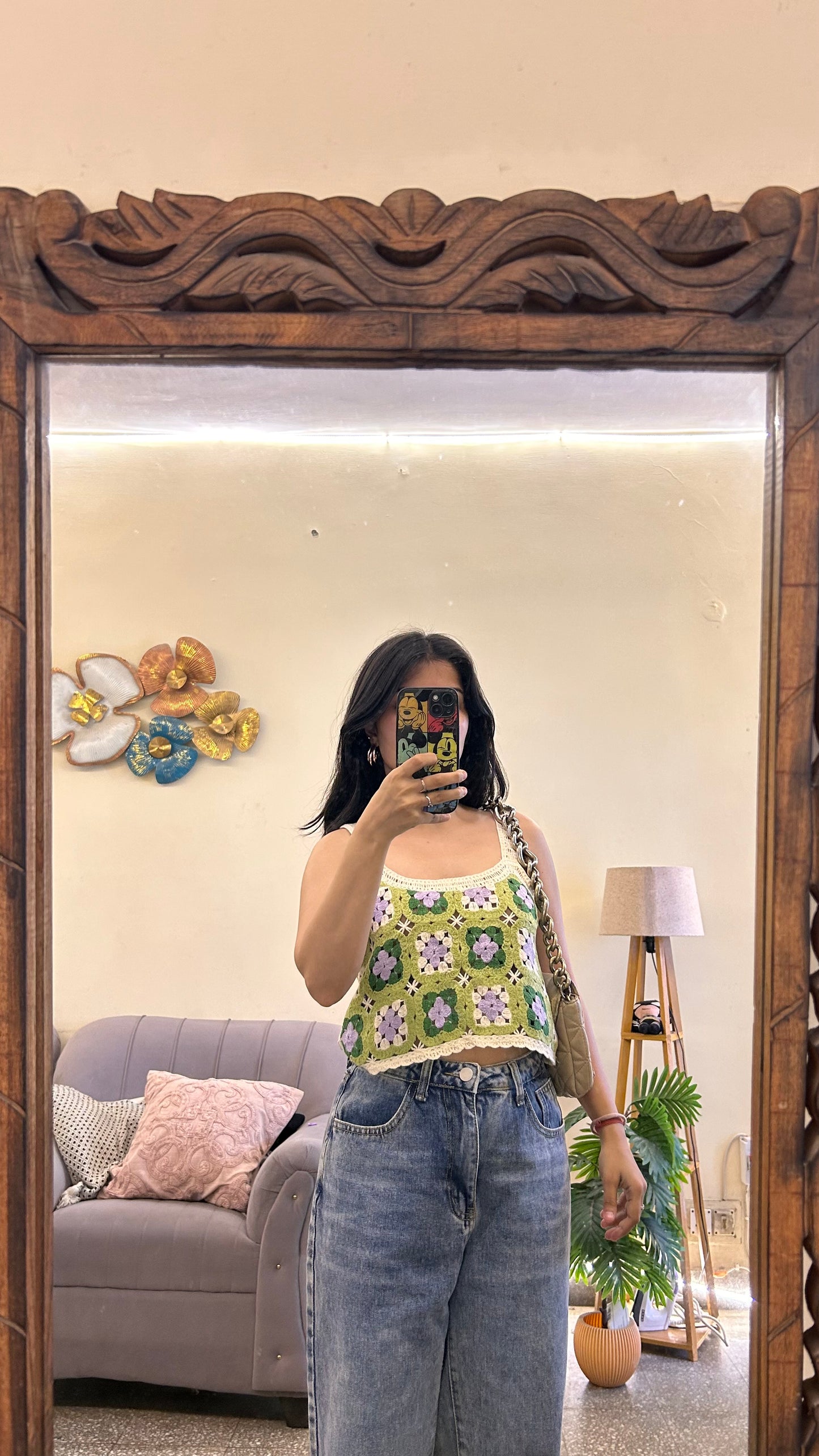 85) cute top 32-33 bust
