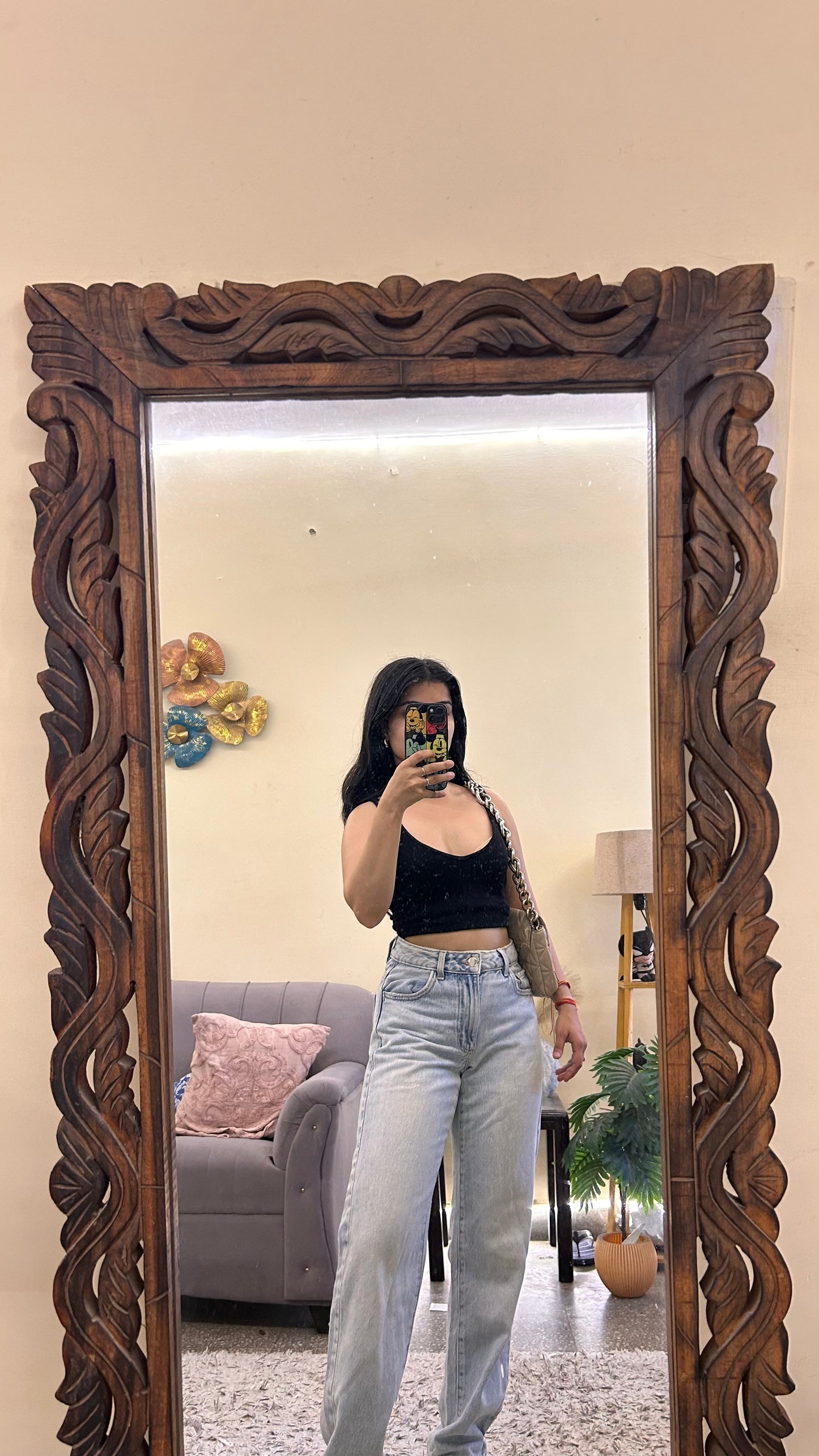 14) thrifted jeans waist - 28/ L-37