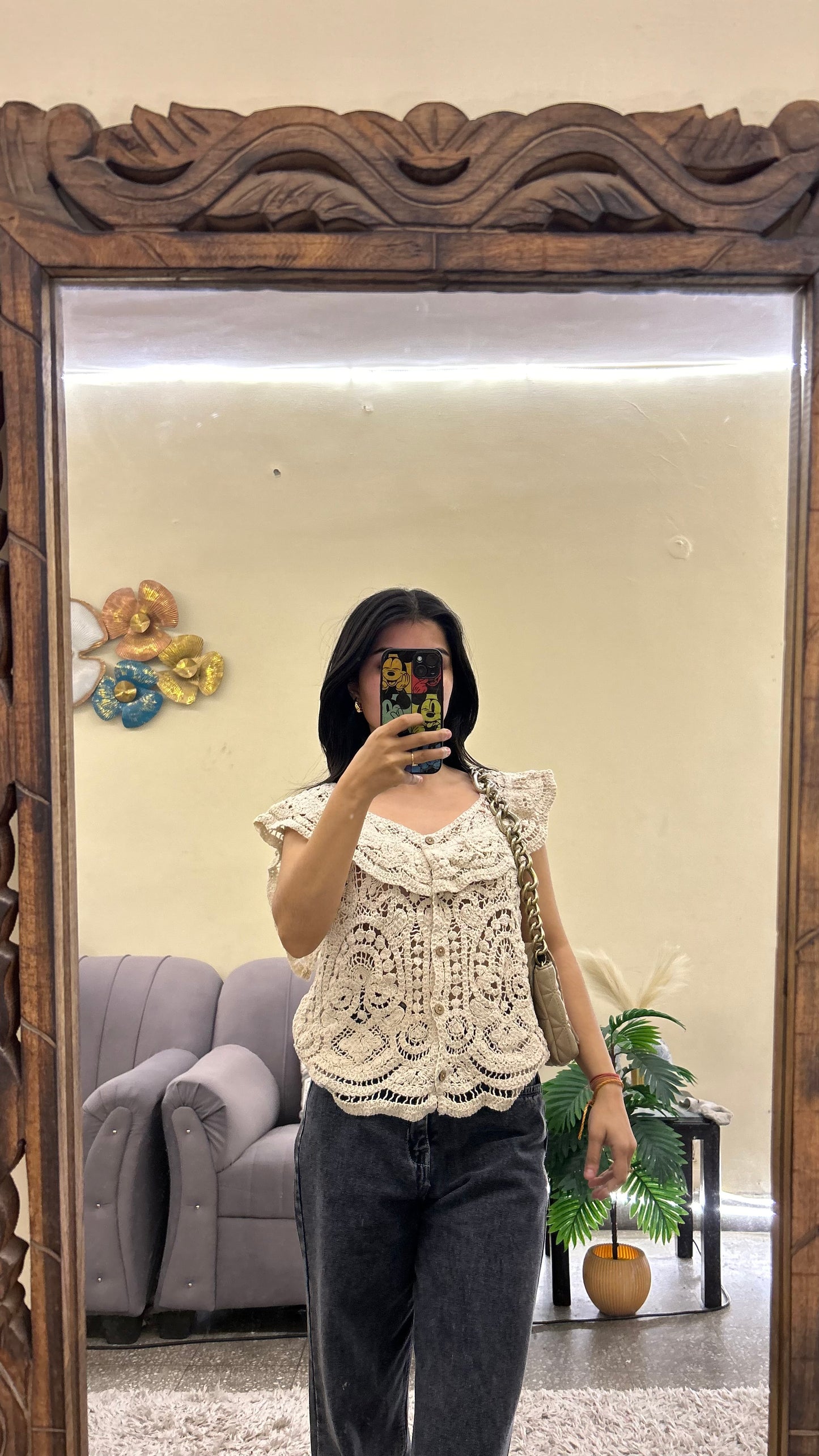 Crochet top 34 bust