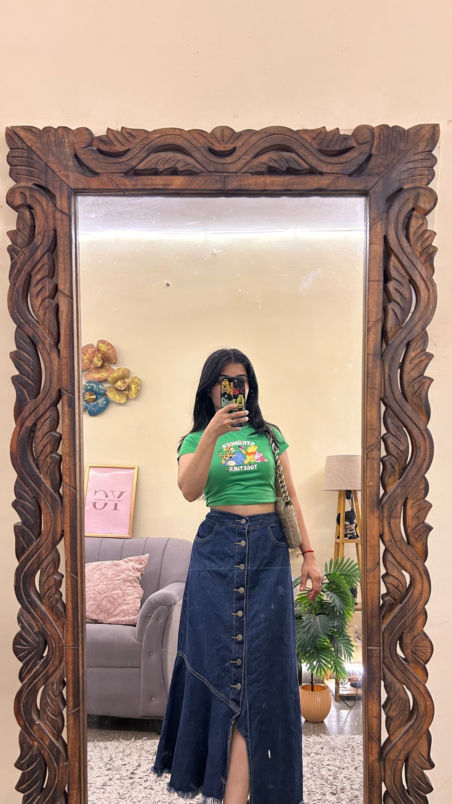 2S)korean skirts waist - 28-30/L 32