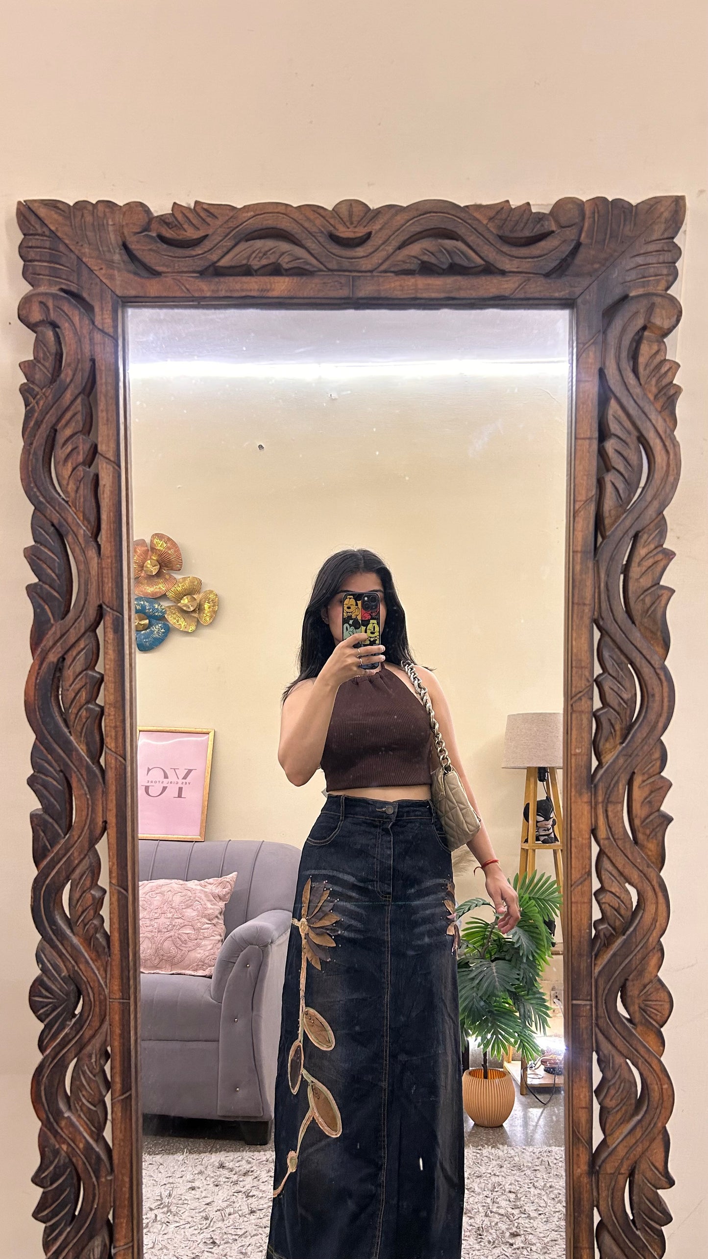 22s)korean skirts waist -34 /L 35