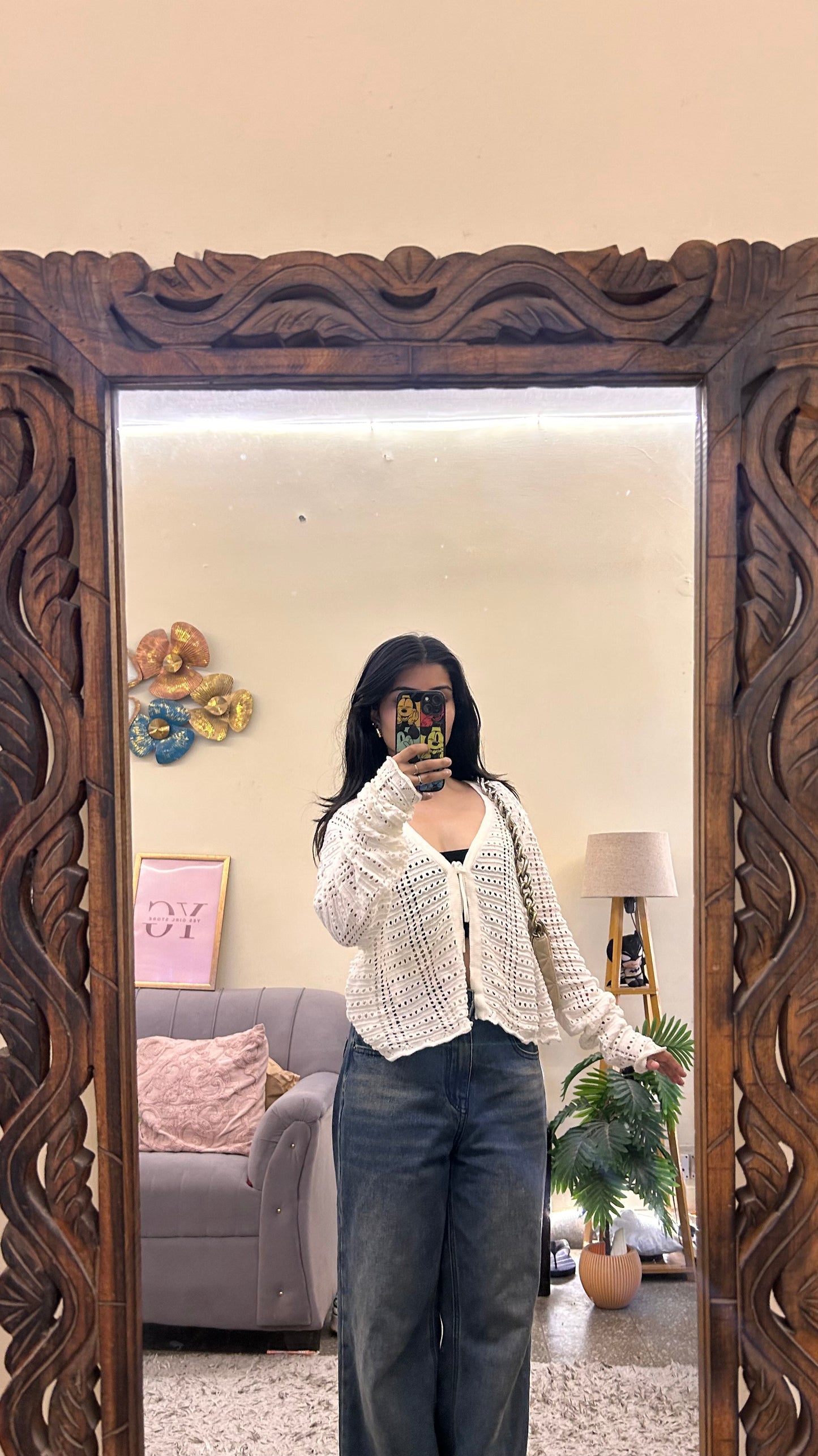 110)Semi winter cute tops🌸34-36
