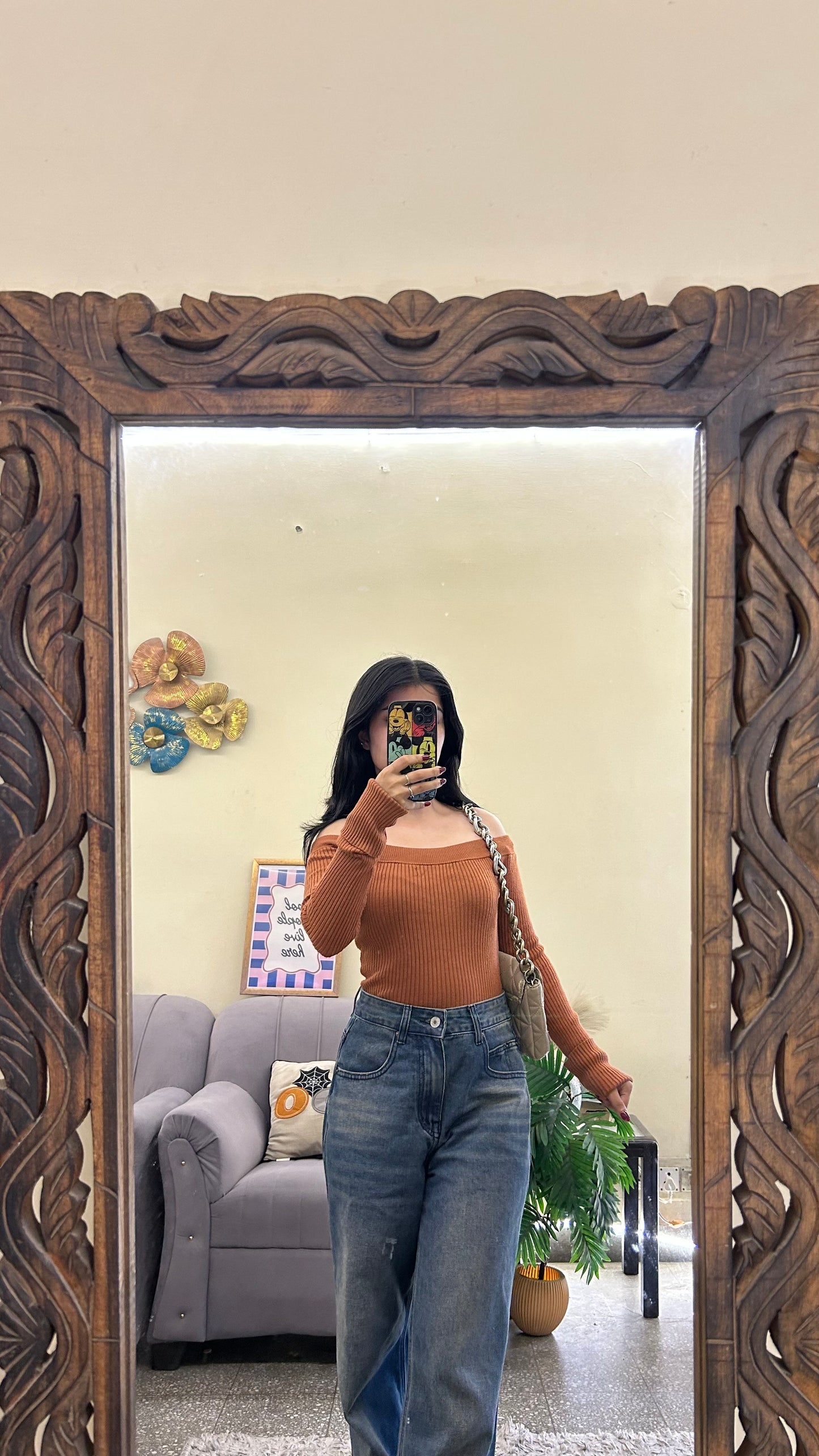 Cute top 28-32 bust thrifted