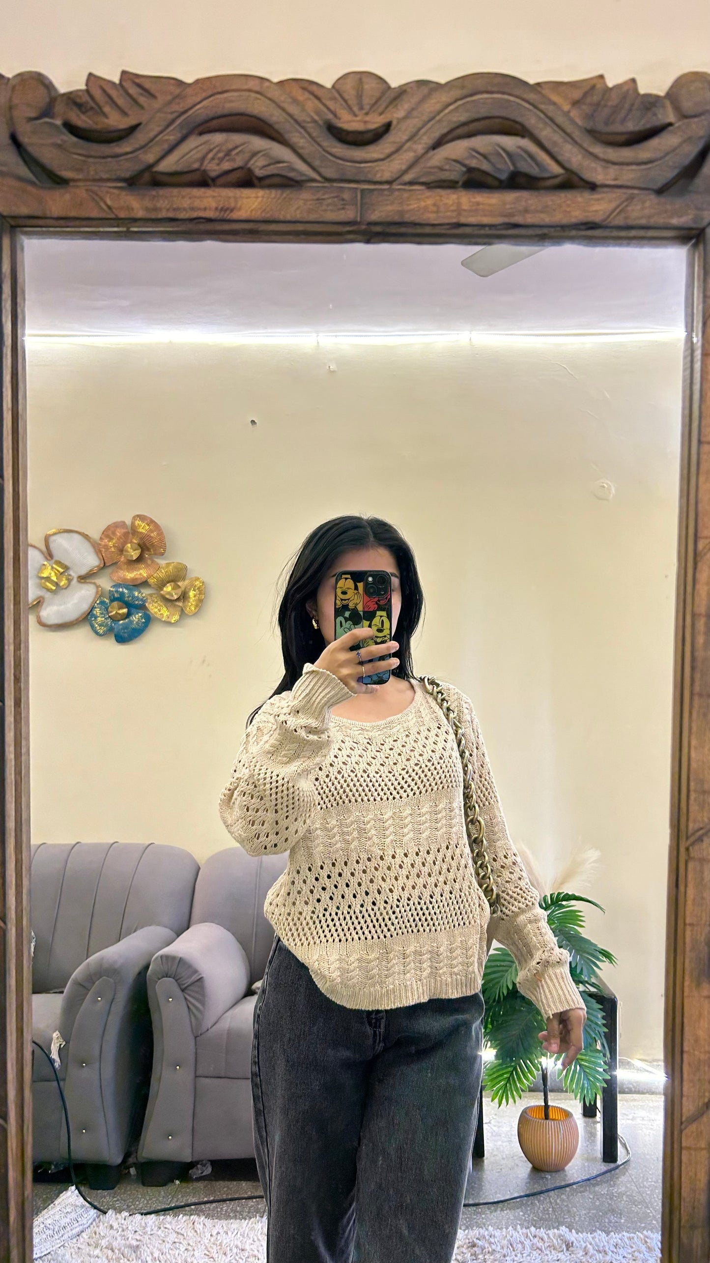 Crochet top S-M