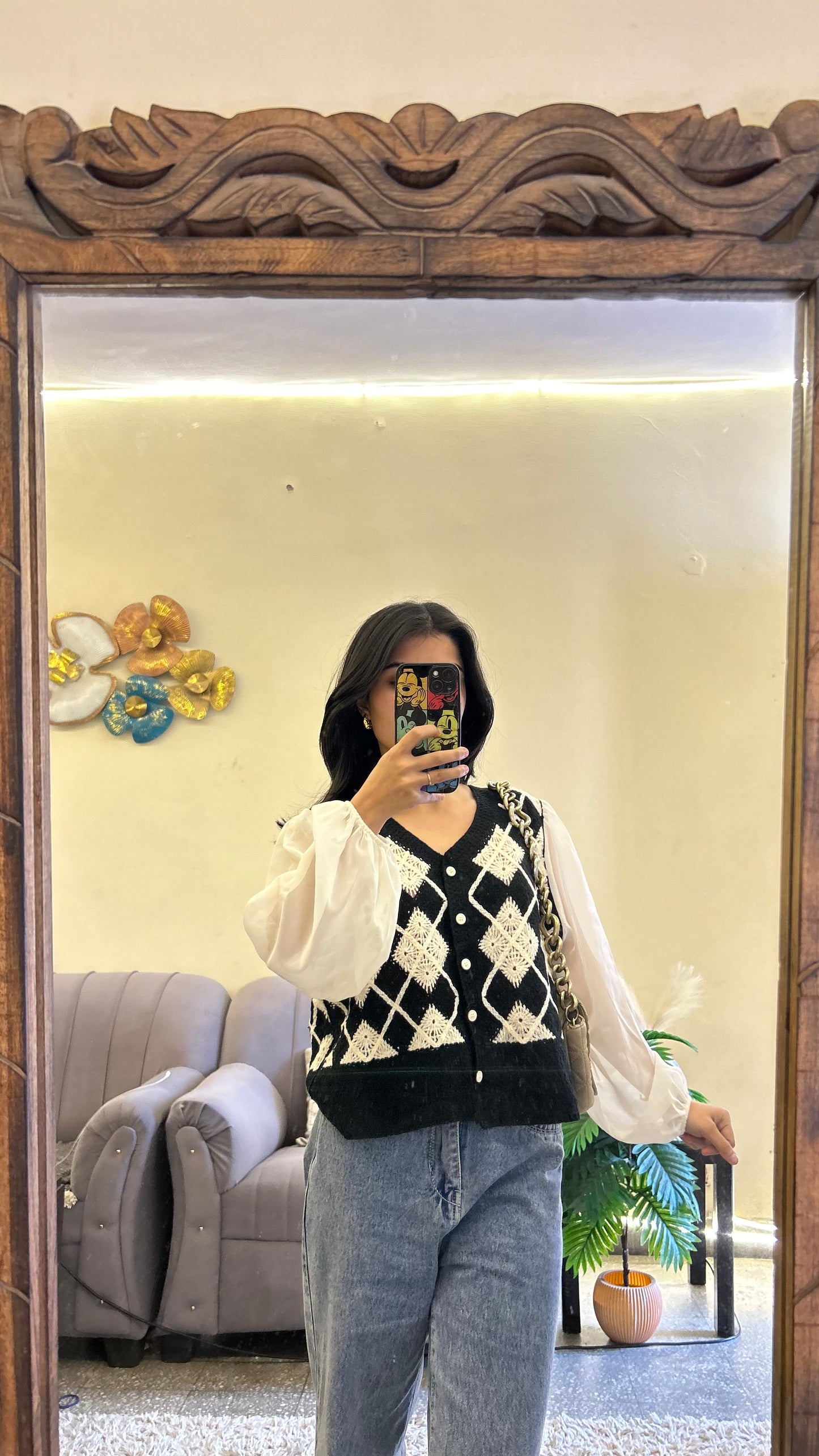 Cute top 36-38