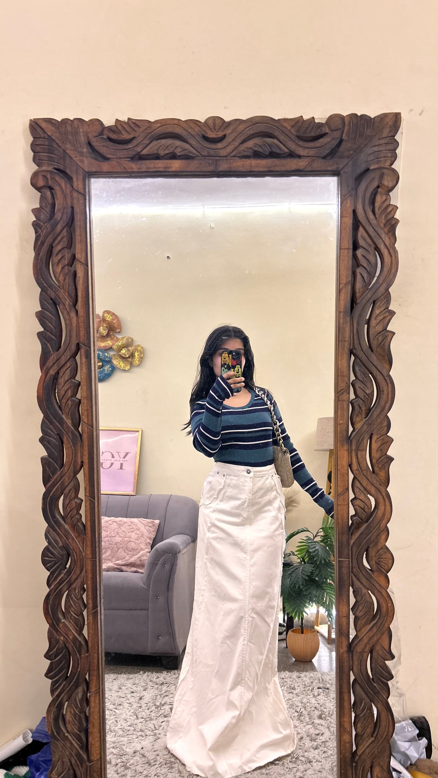 38)korean skirts waist -32 /L 42