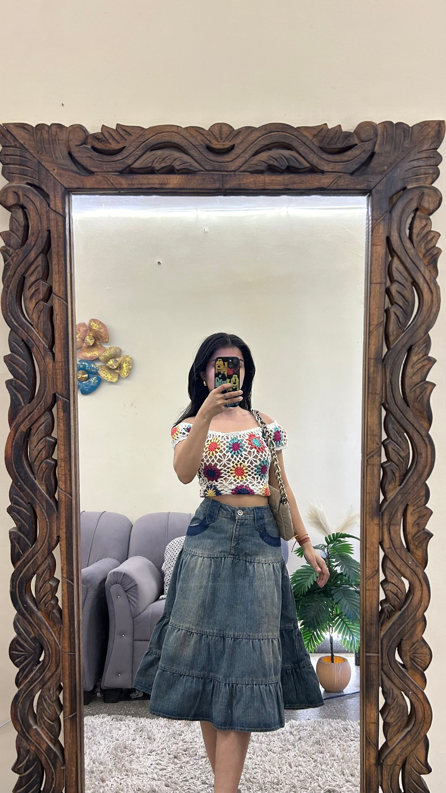 Crochet top 32 bust