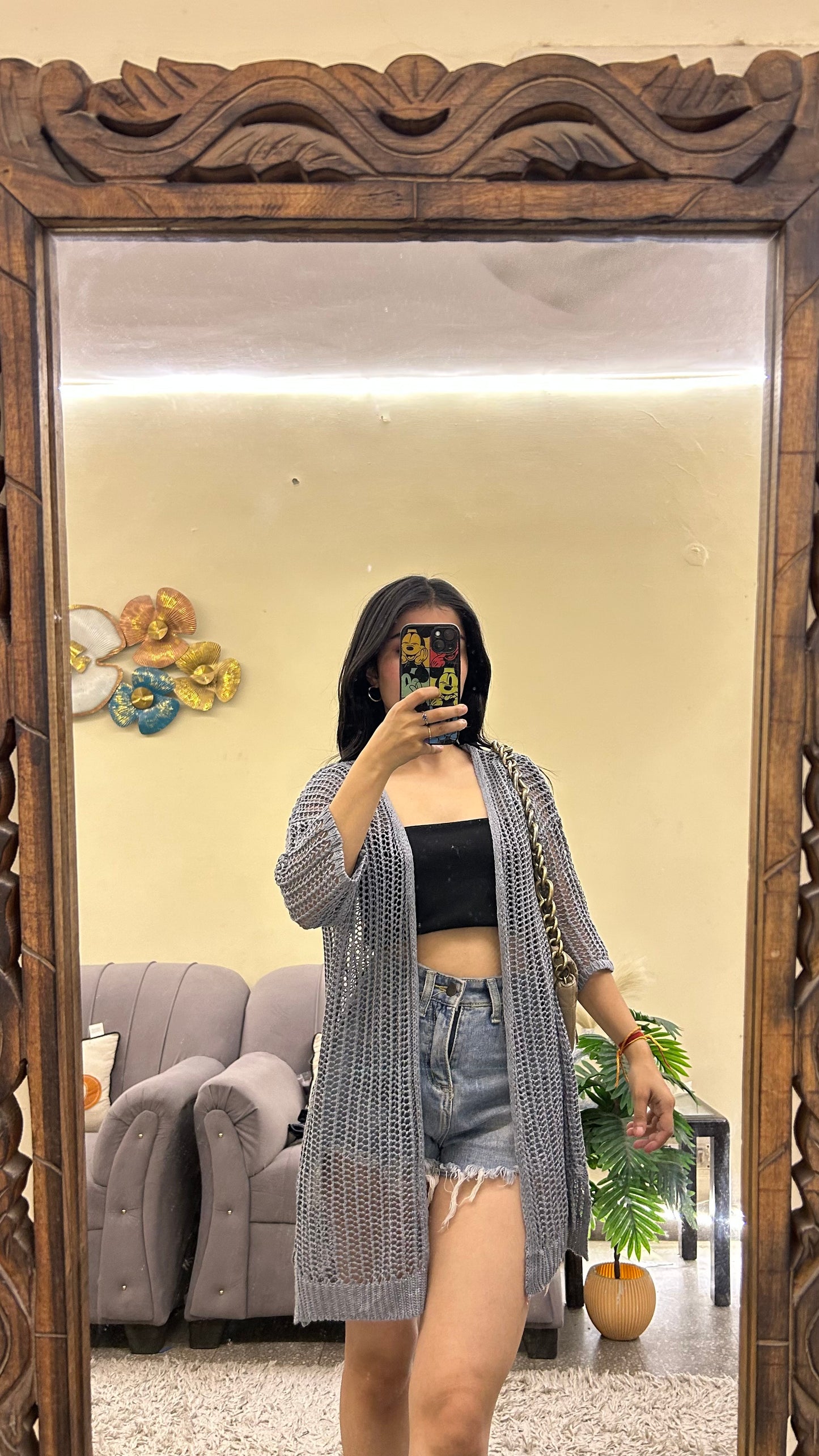 Crochet shrug S-M